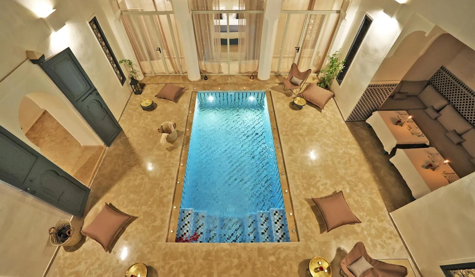 Pool view in Hotel & Spa Dar Baraka & Karam