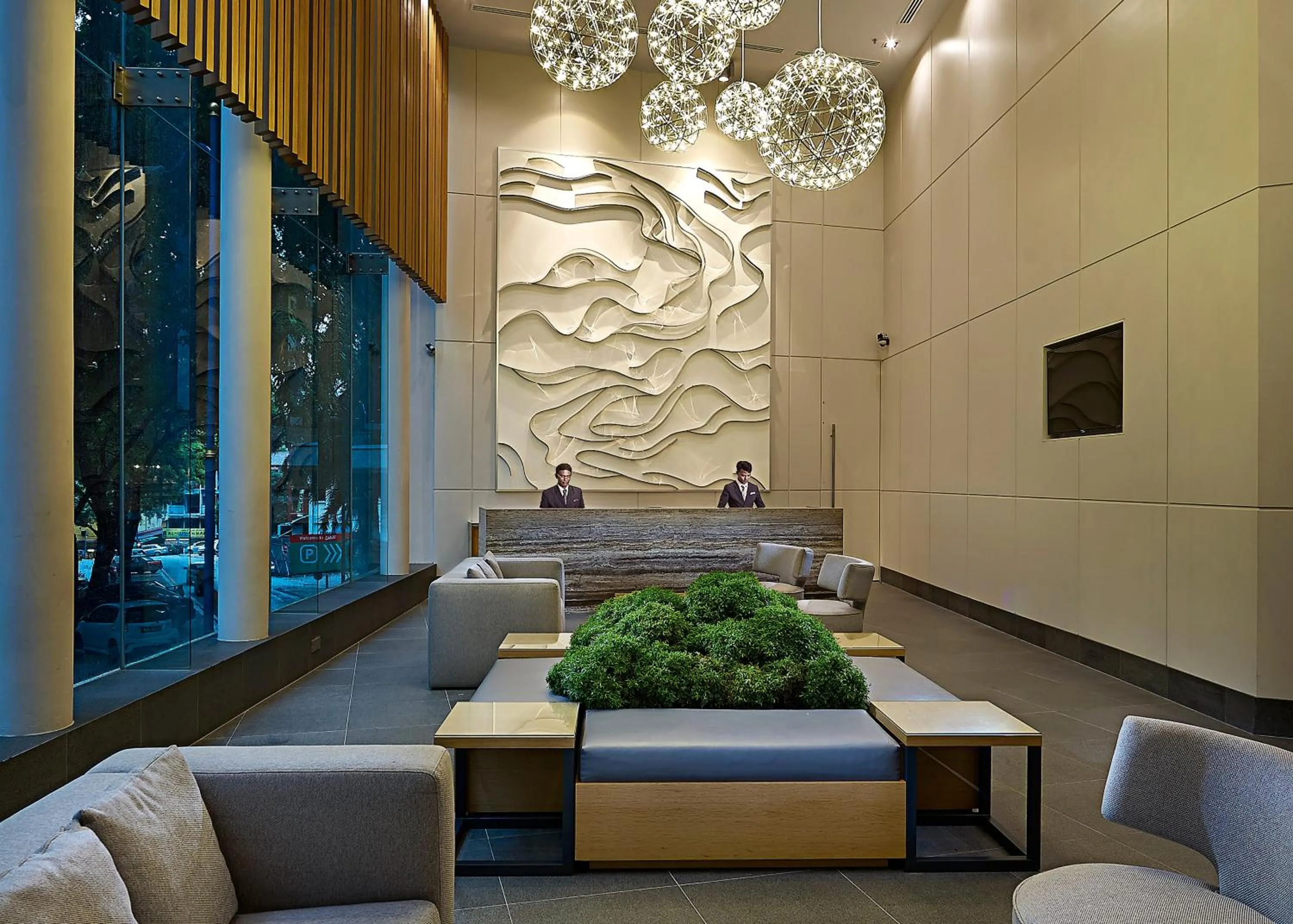 Lobby or reception in ANSA Hotel Kuala Lumpur