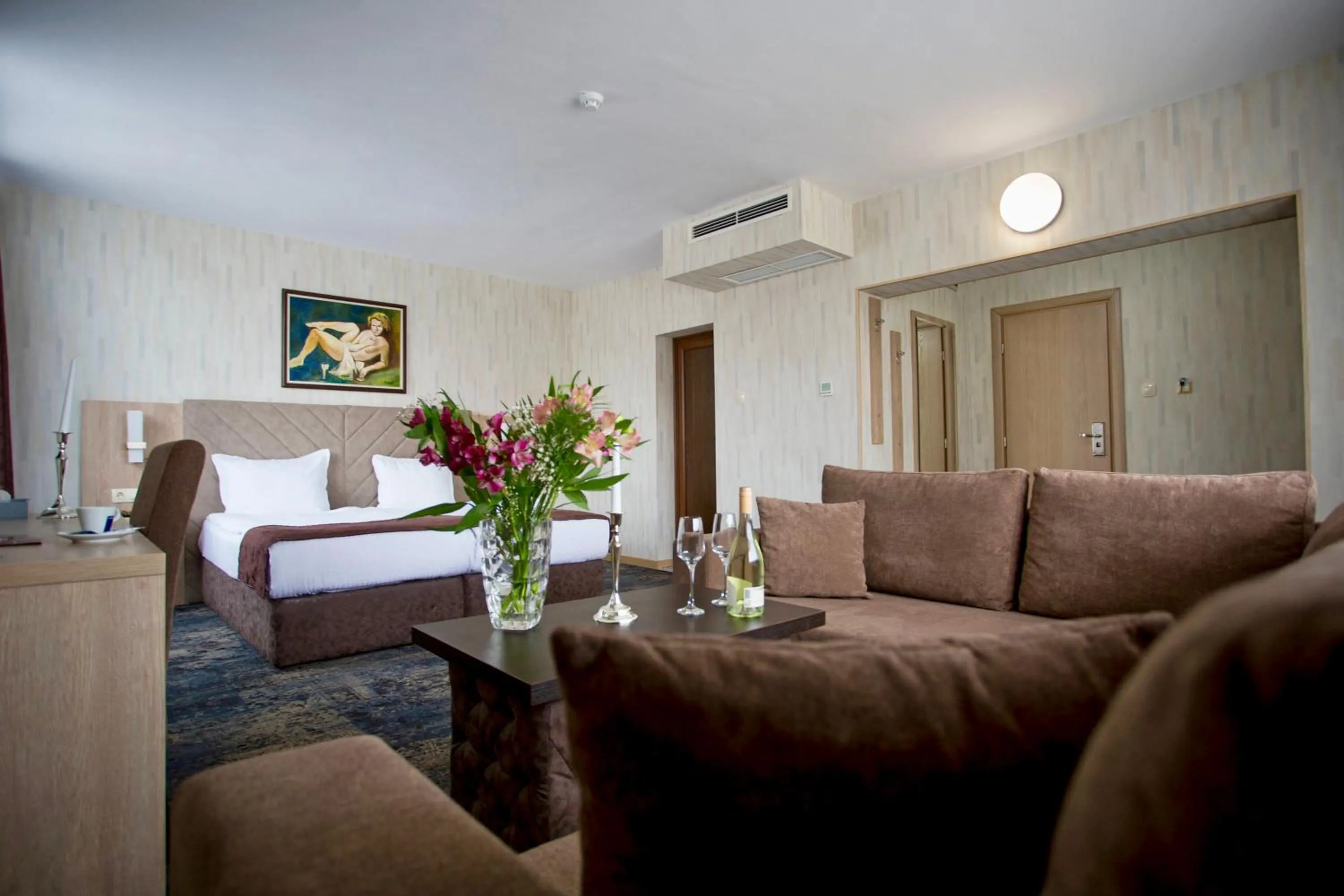 Bed in Spa Hotel Spartak