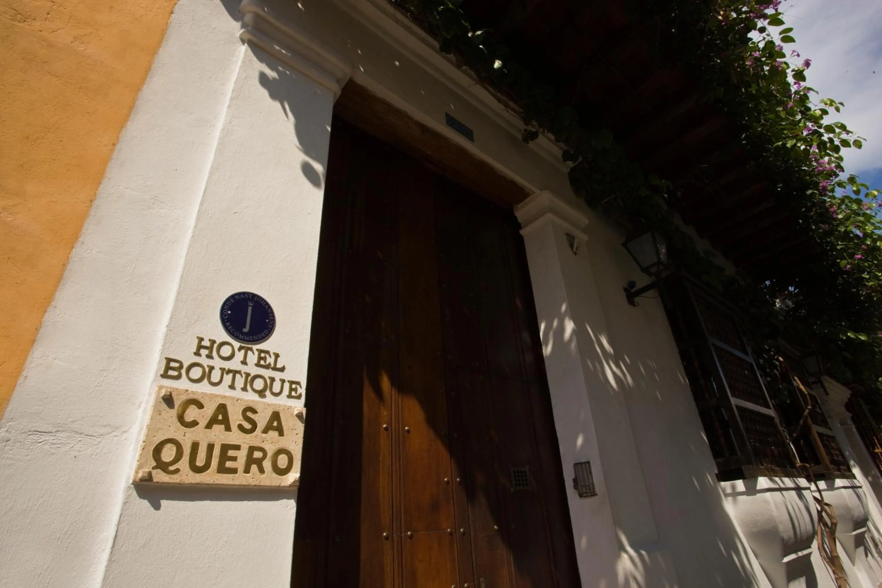 Facade/entrance in Hotel Casa Quero