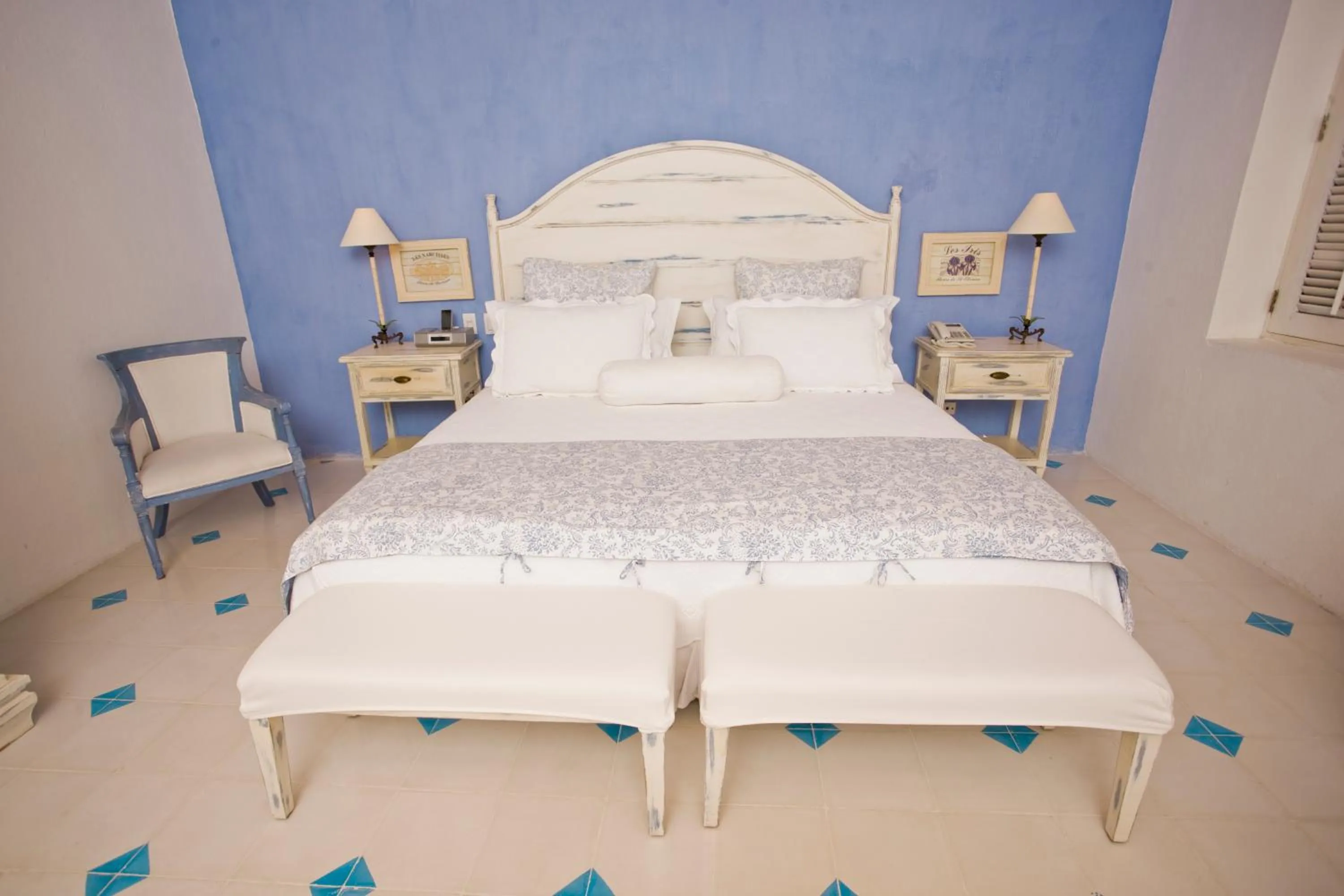 Bed in Hotel Casa Quero