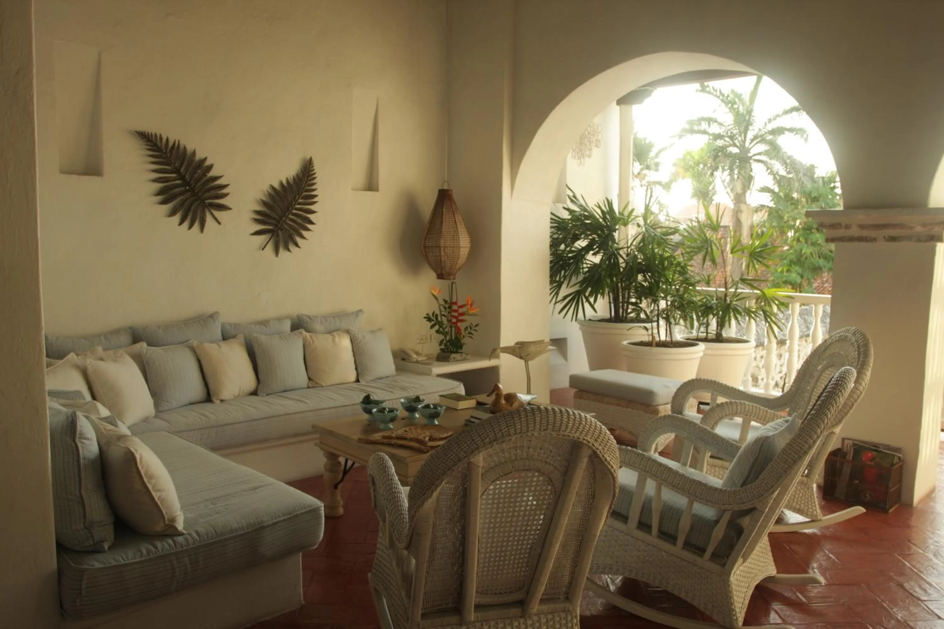 Communal lounge/ TV room in Hotel Casa Quero