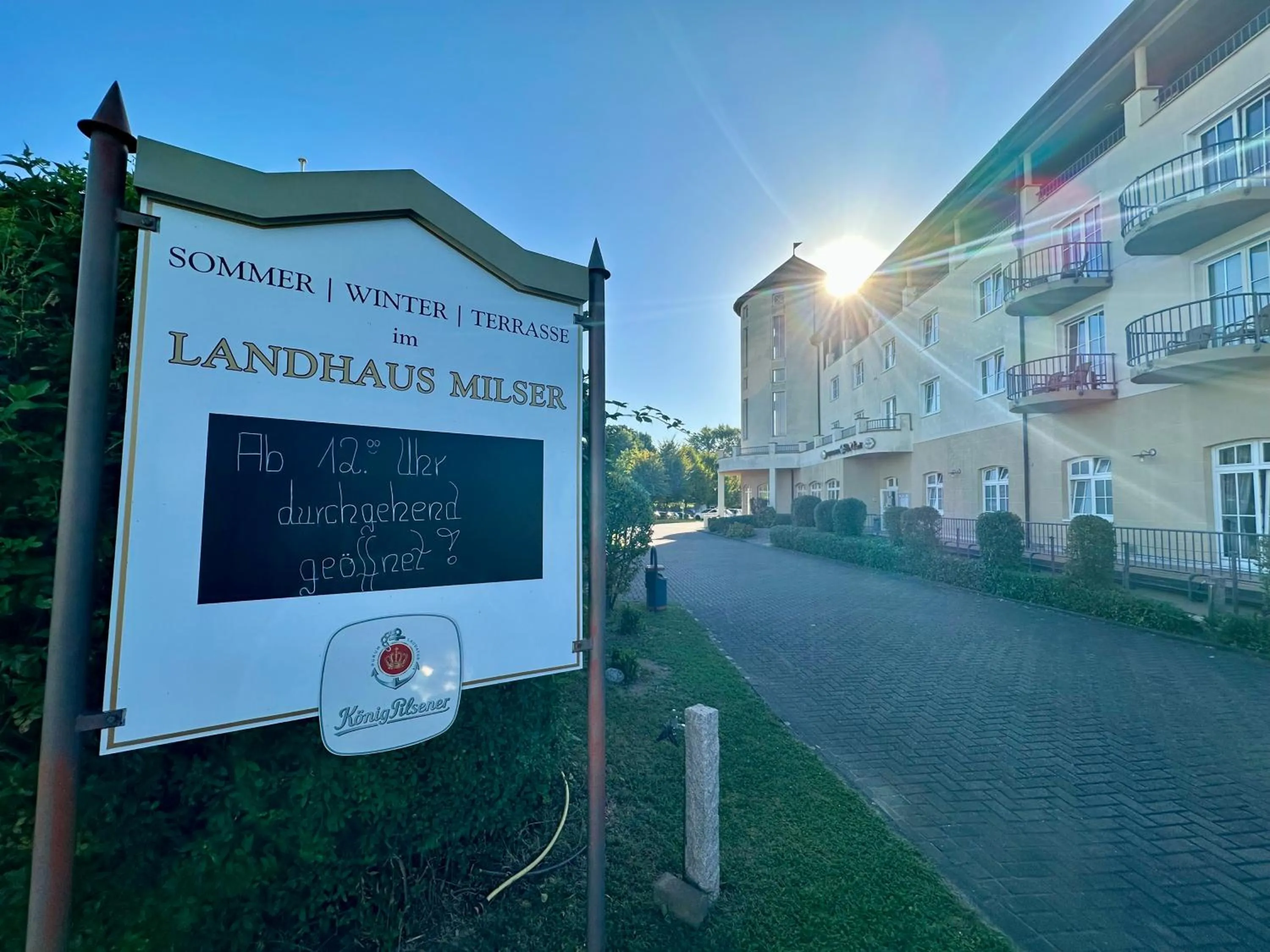 Restaurant/places to eat in Hotel Landhaus Milser