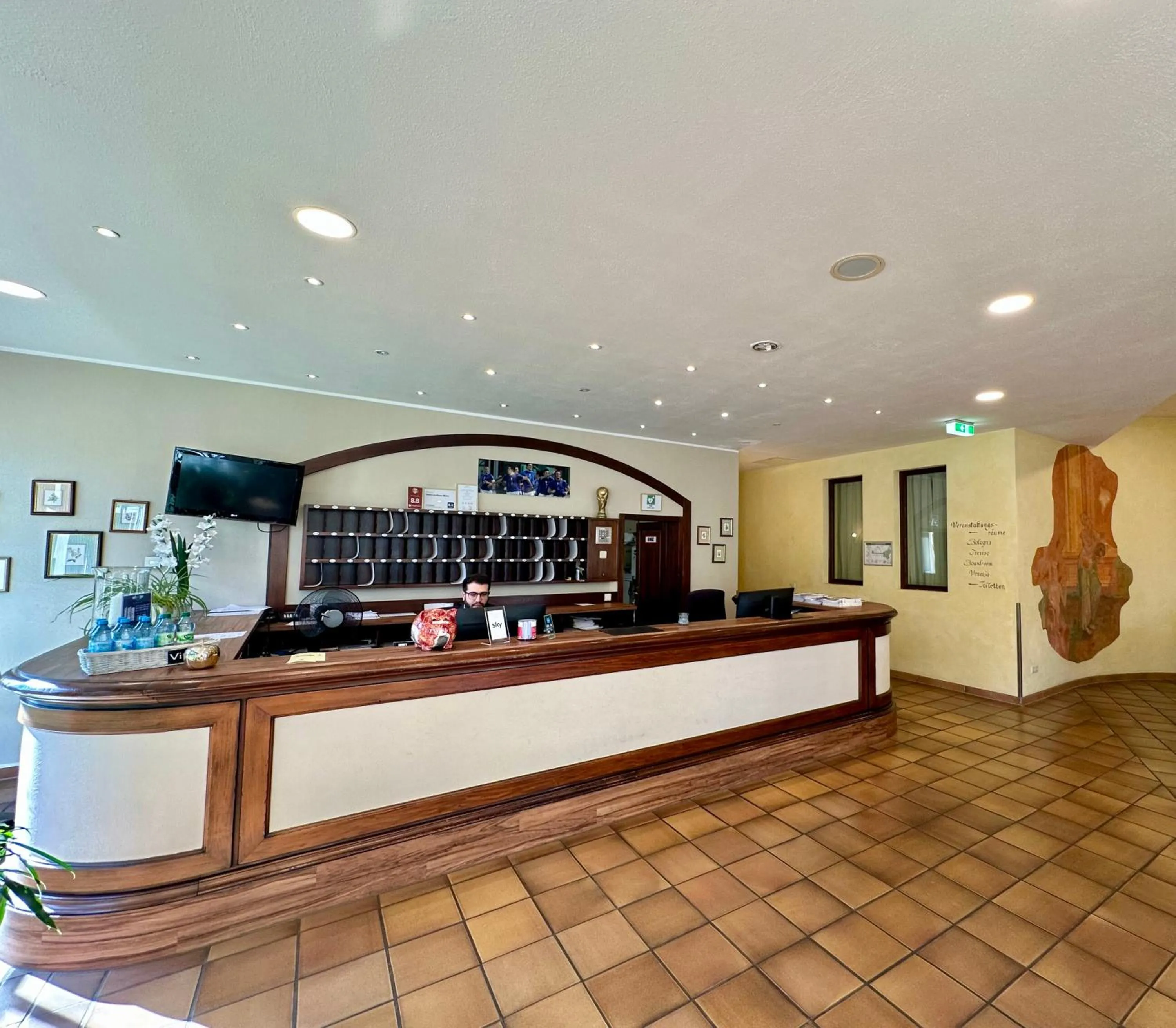 Lobby or reception in Hotel Landhaus Milser