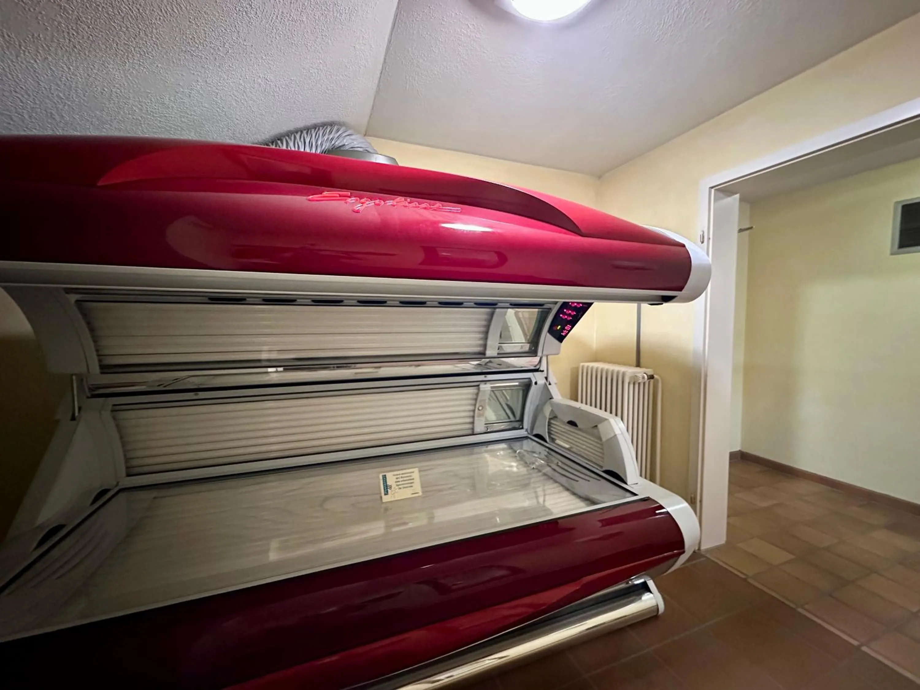 Sauna, Bed in Hotel Landhaus Milser