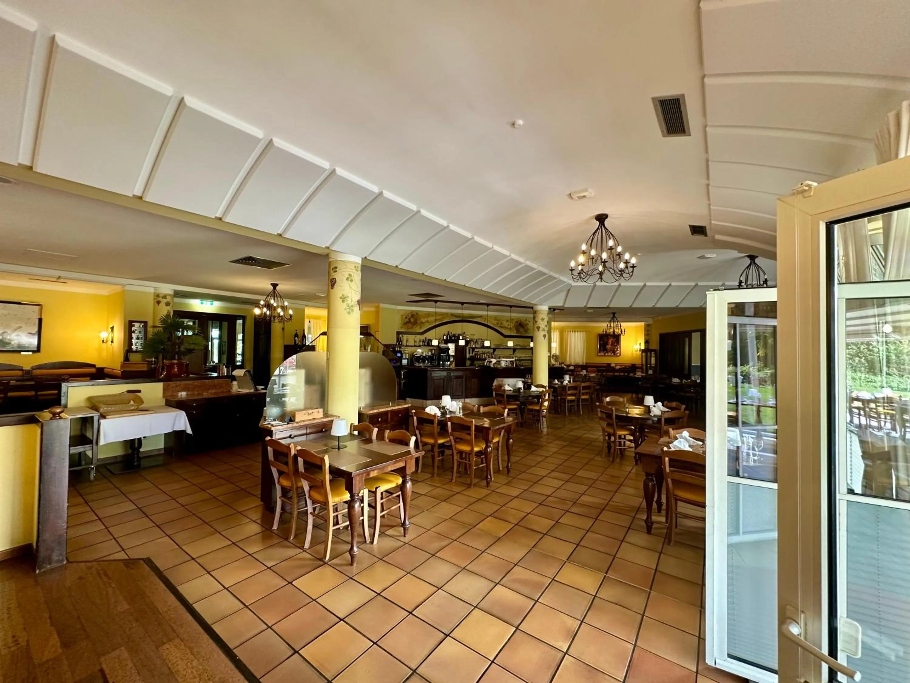 Restaurant/places to eat in Hotel Landhaus Milser