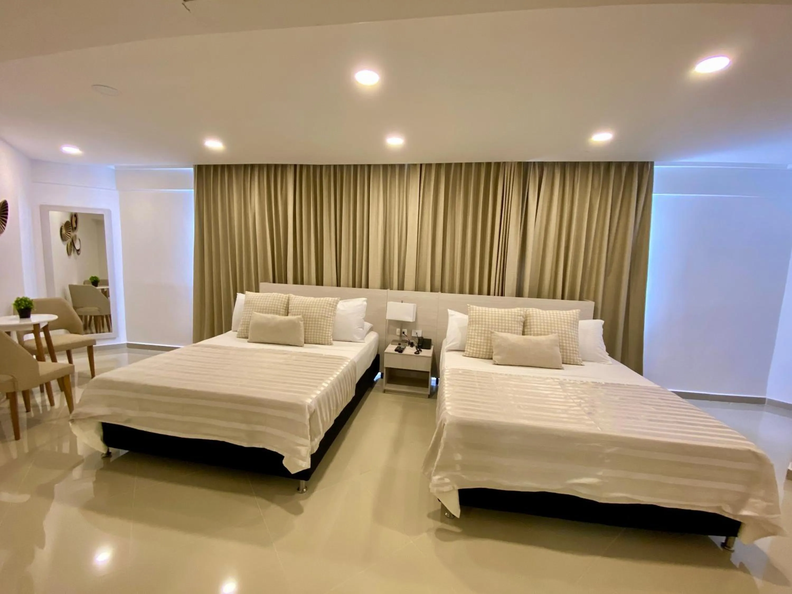 Bed in Hotel Dorado Plaza Bocagrande - All Inclusive