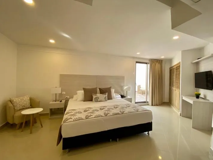 Bed in Hotel Dorado Plaza Bocagrande - All Inclusive