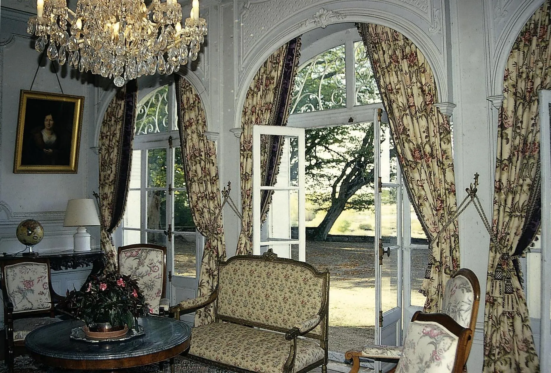Living room in Château de Colliers