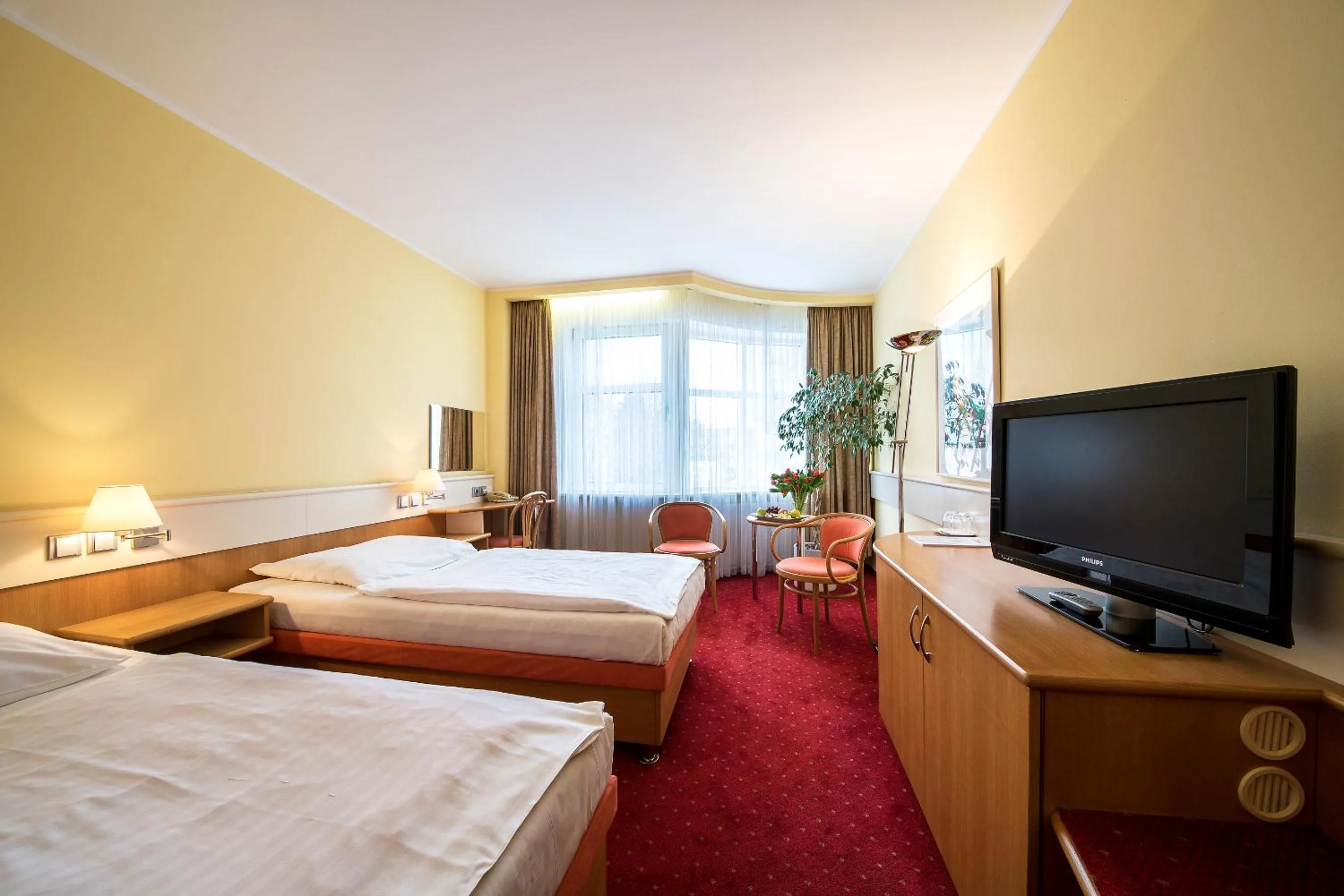 TV and multimedia, Bed in Hotel Jana Congress & Wellness