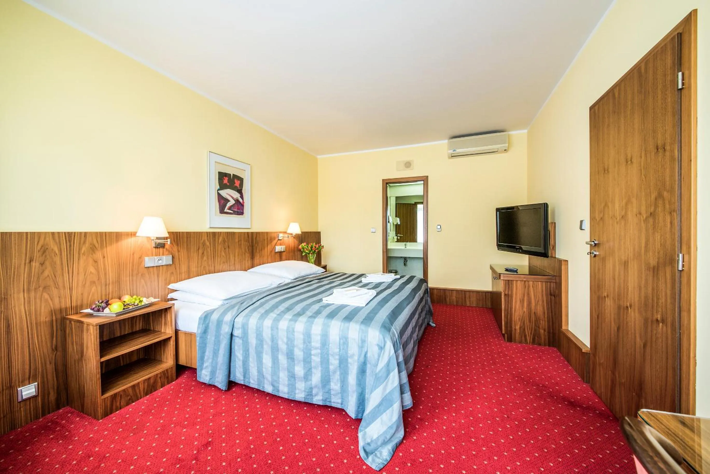 Bedroom, Bed in Hotel Jana Congress & Wellness