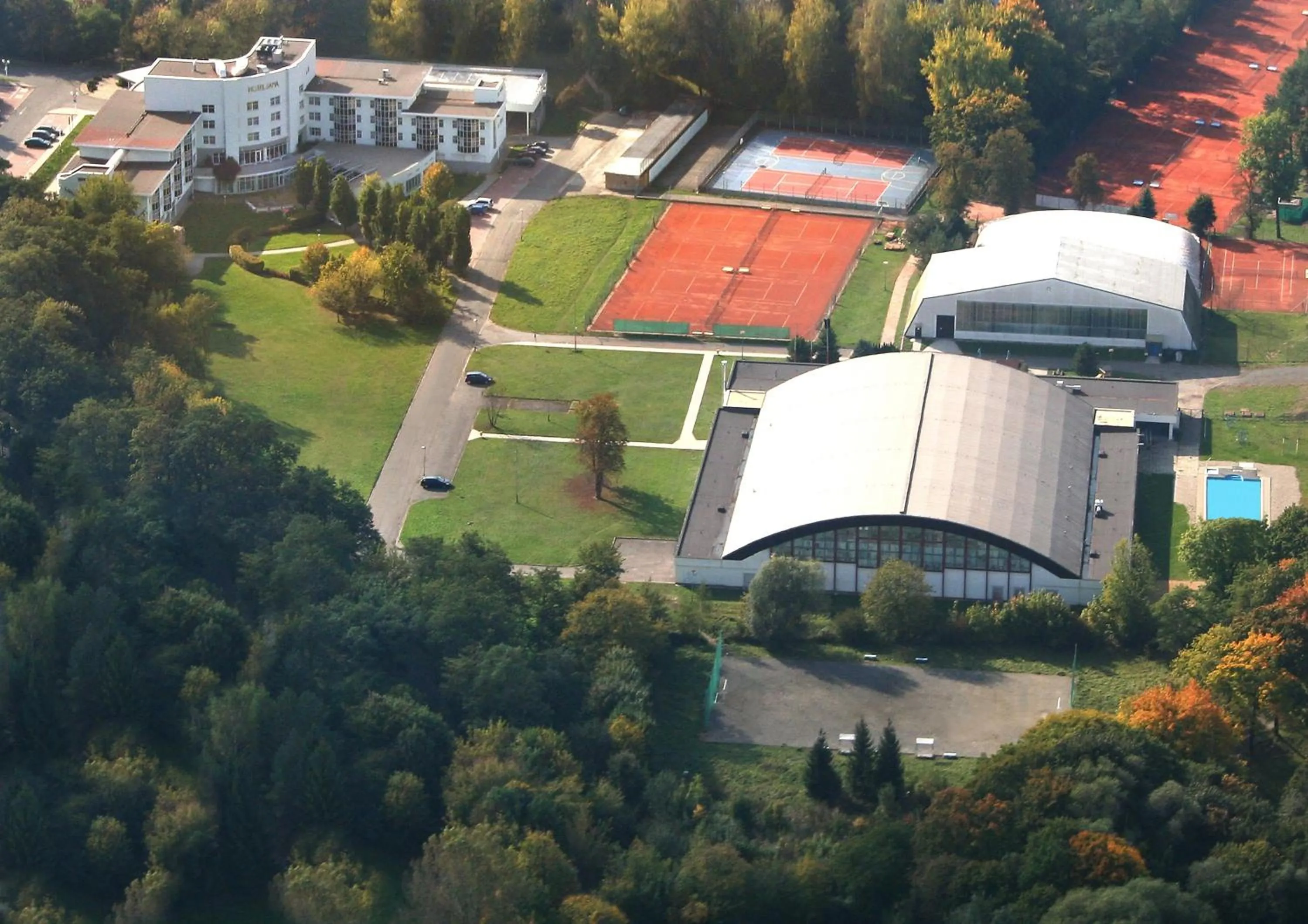 Bird's eye view in Hotel Jana Congress & Wellness