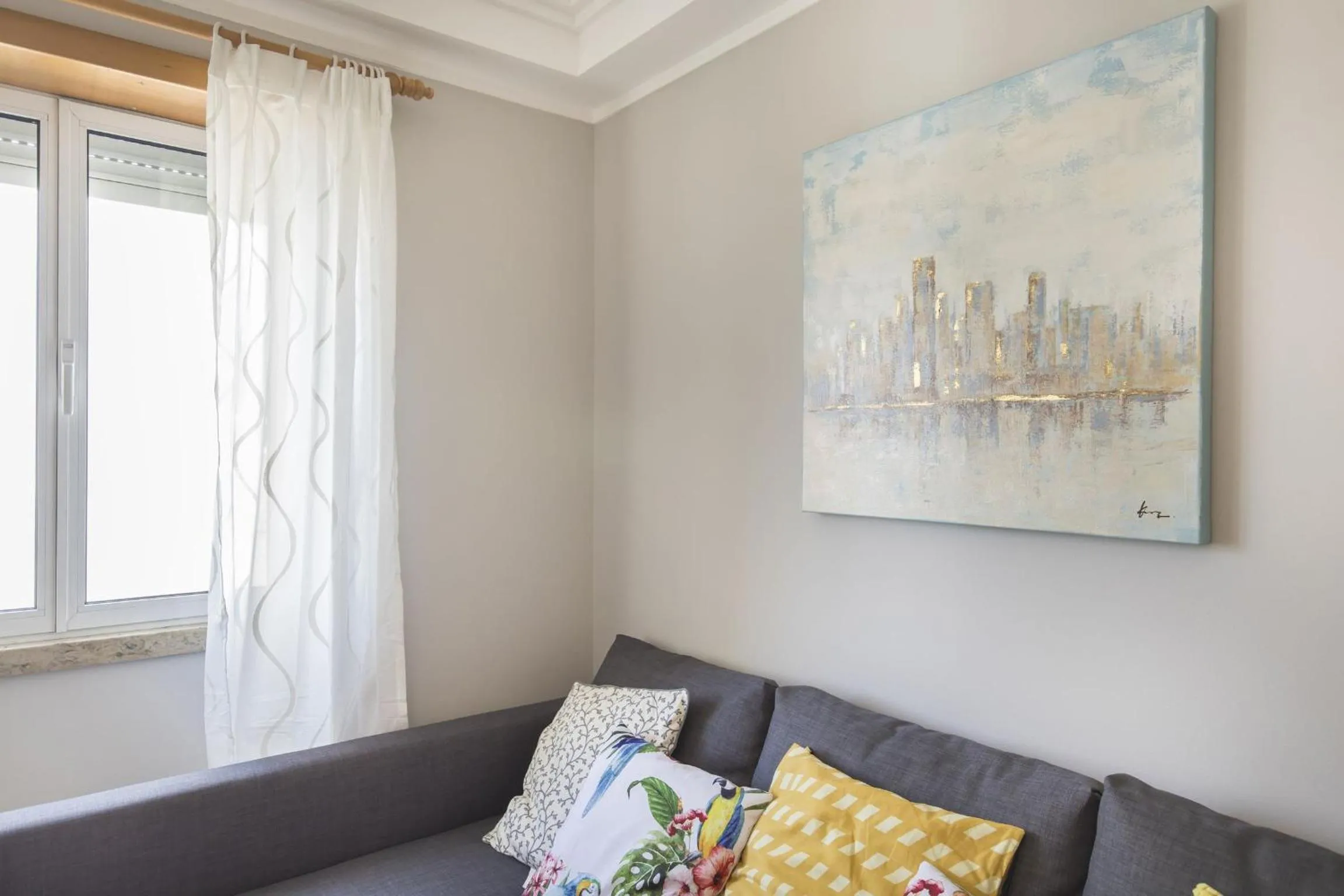 Living room in LovelyStay - Charming Marques Flat