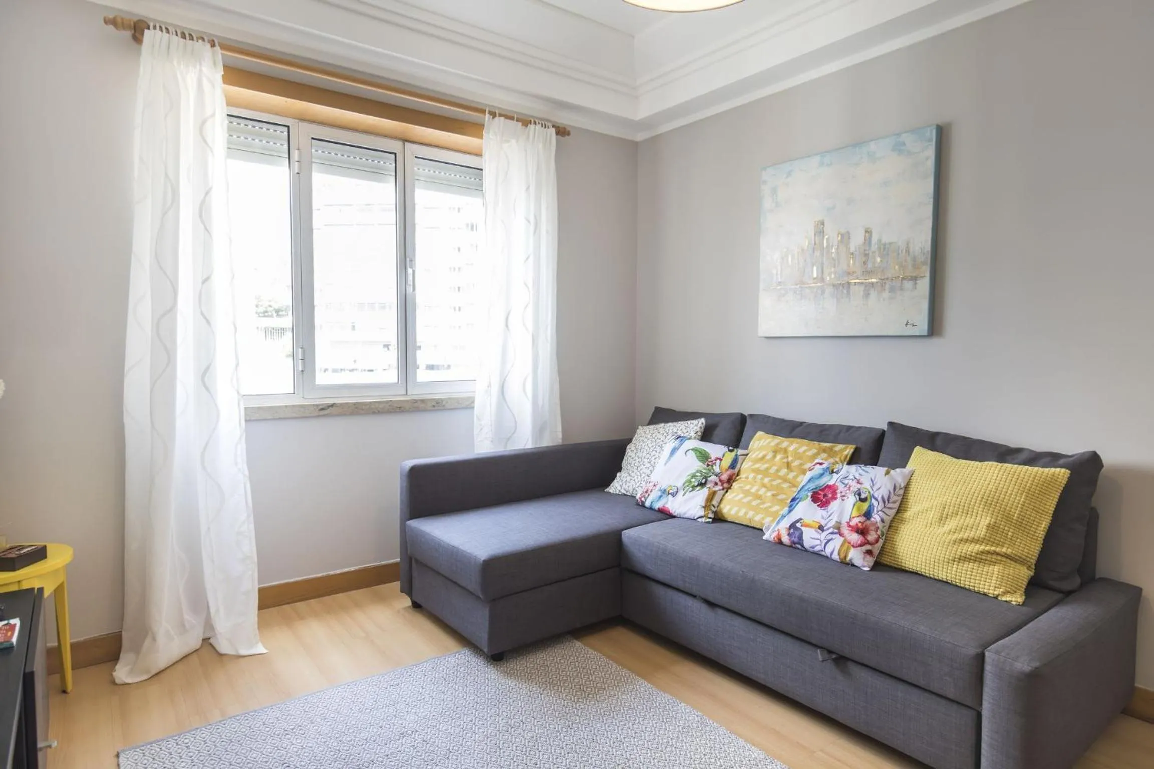 Living room in LovelyStay - Charming Marques Flat
