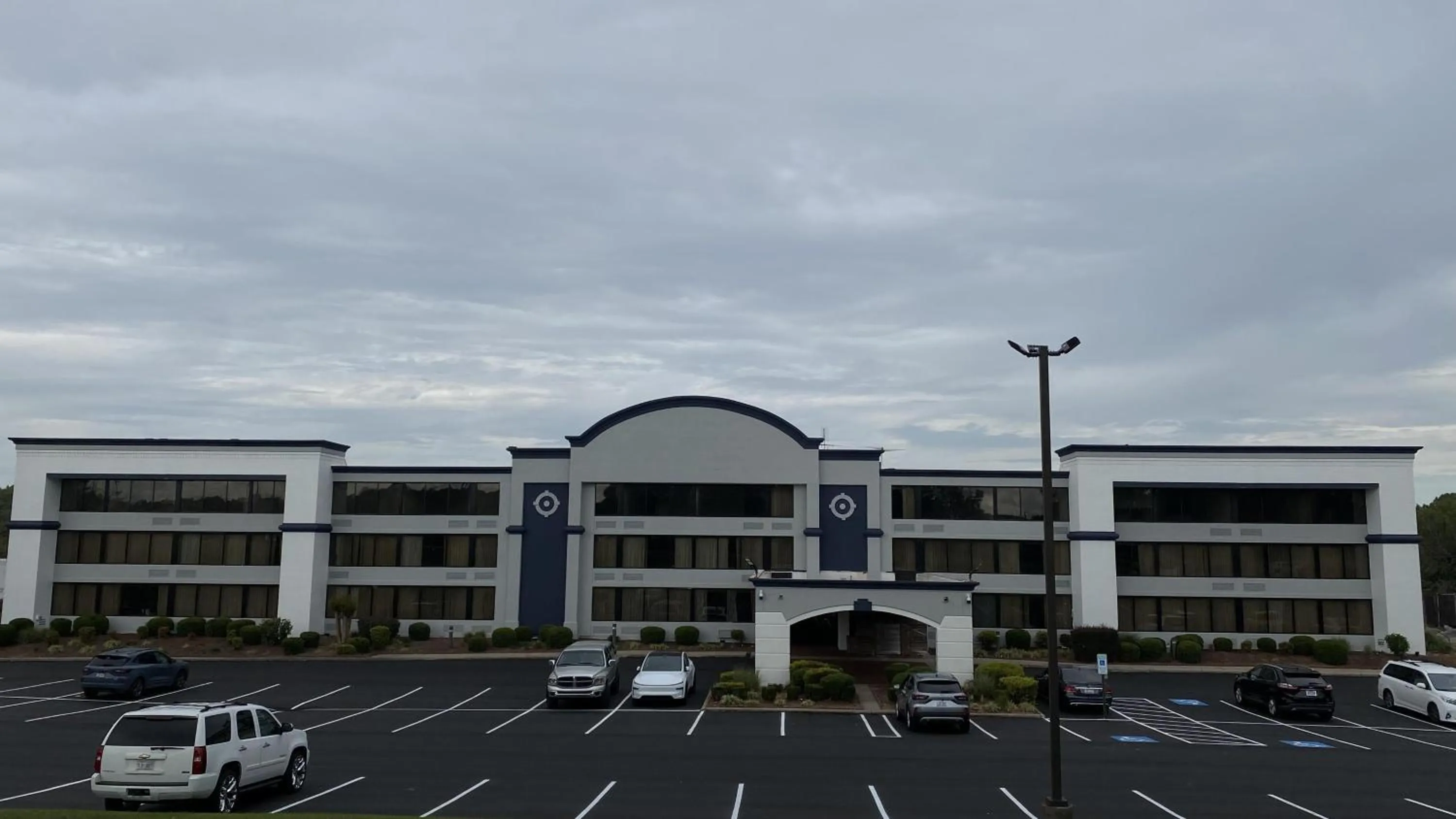 Property building in SureStay by Best Western Charlotte Matthews