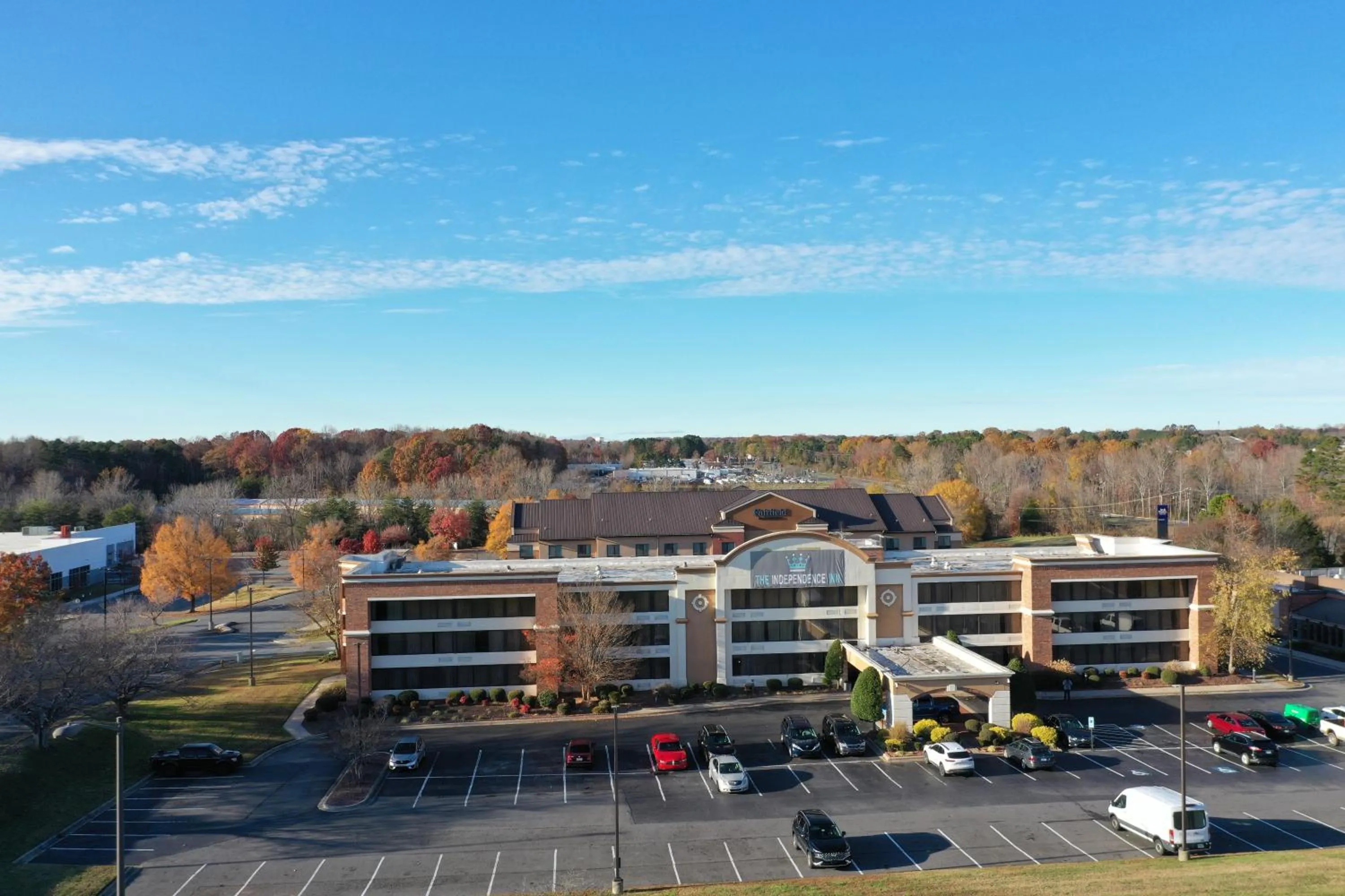 Property building in The Independence Inn - Charlotte Matthews