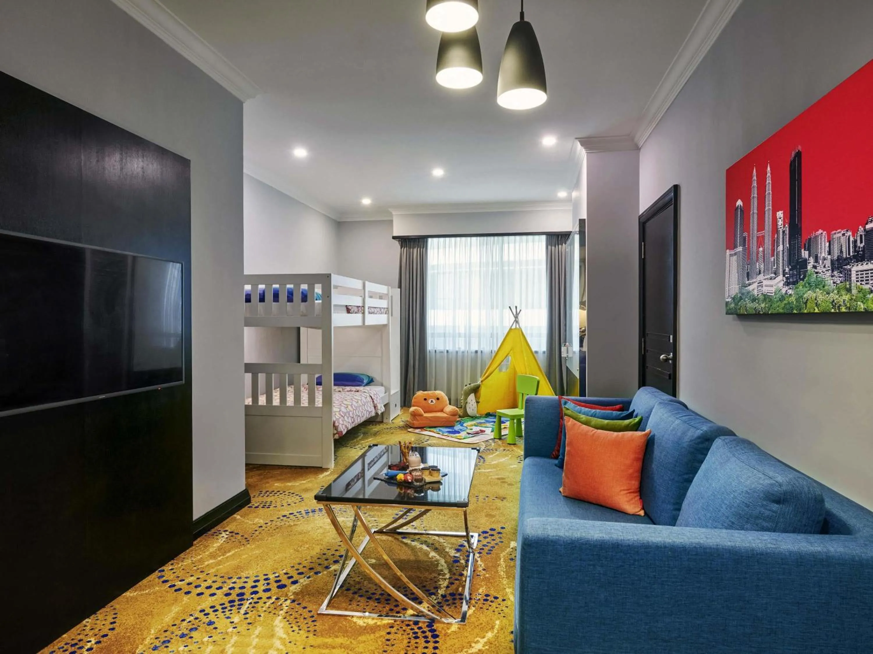 Bedroom in Pullman Kuala Lumpur City Centre Hotel & Residences