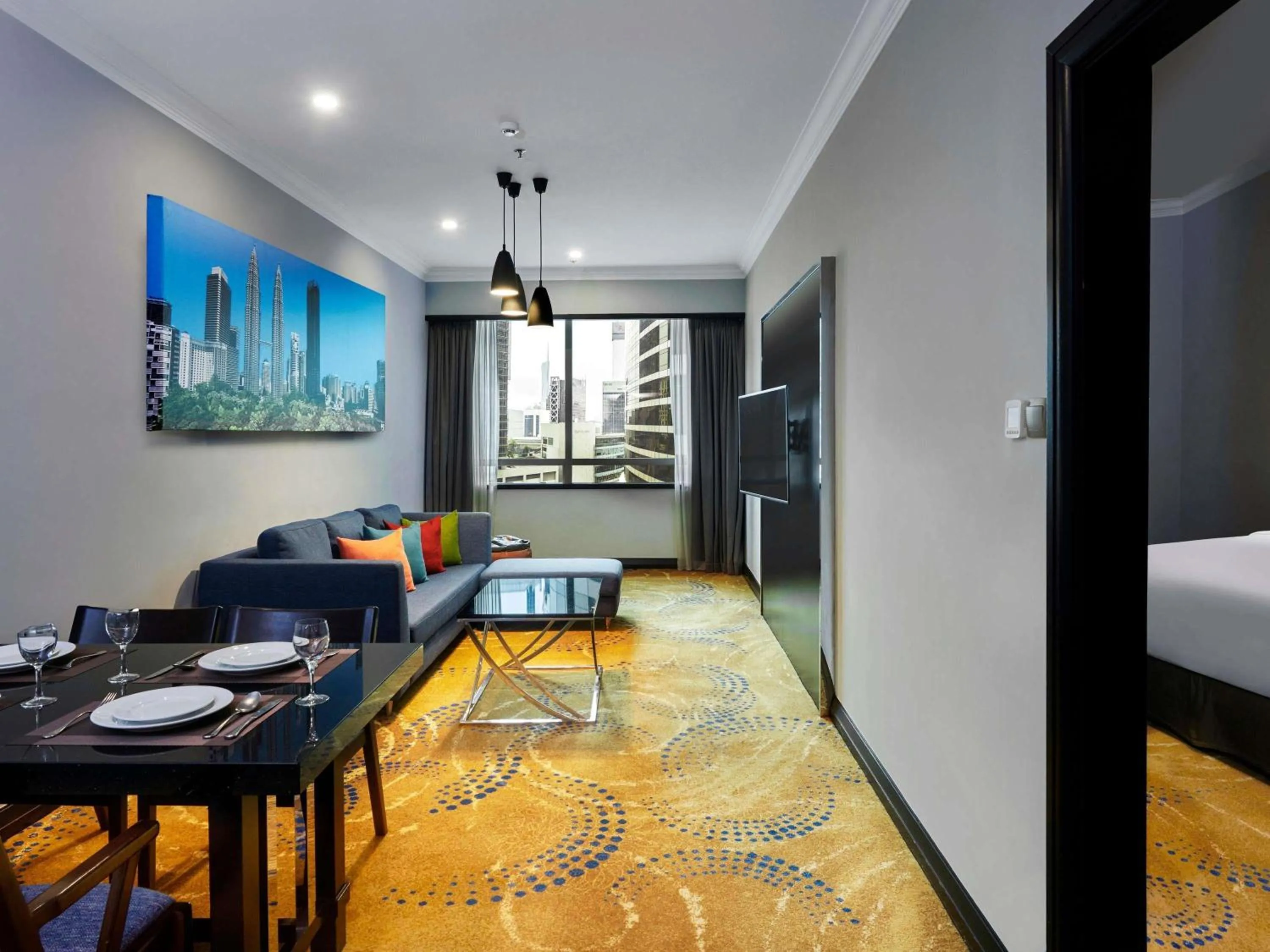 Bedroom, Bed in Pullman Kuala Lumpur City Centre Hotel & Residences