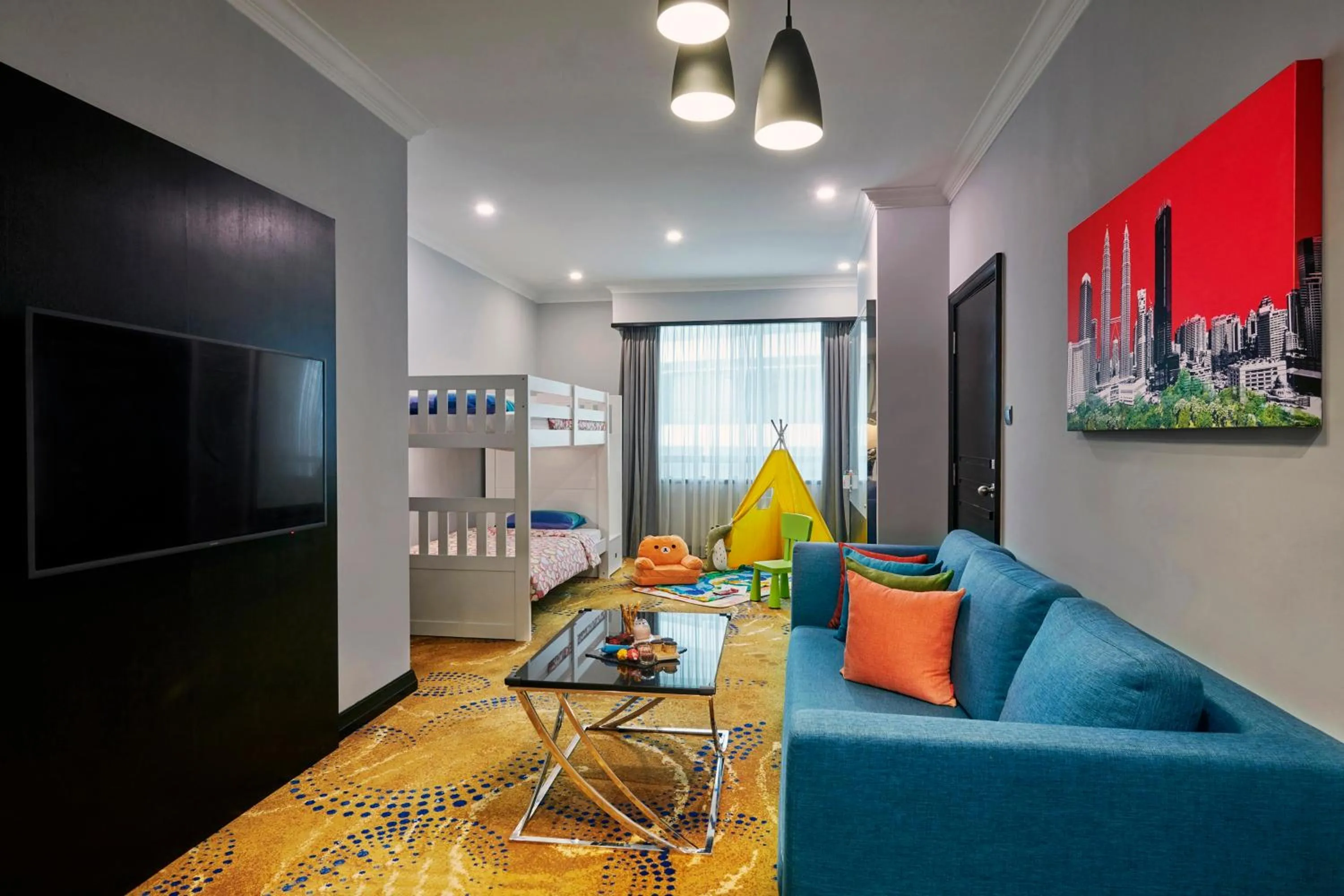 Bedroom in Pullman Kuala Lumpur City Centre Hotel & Residences