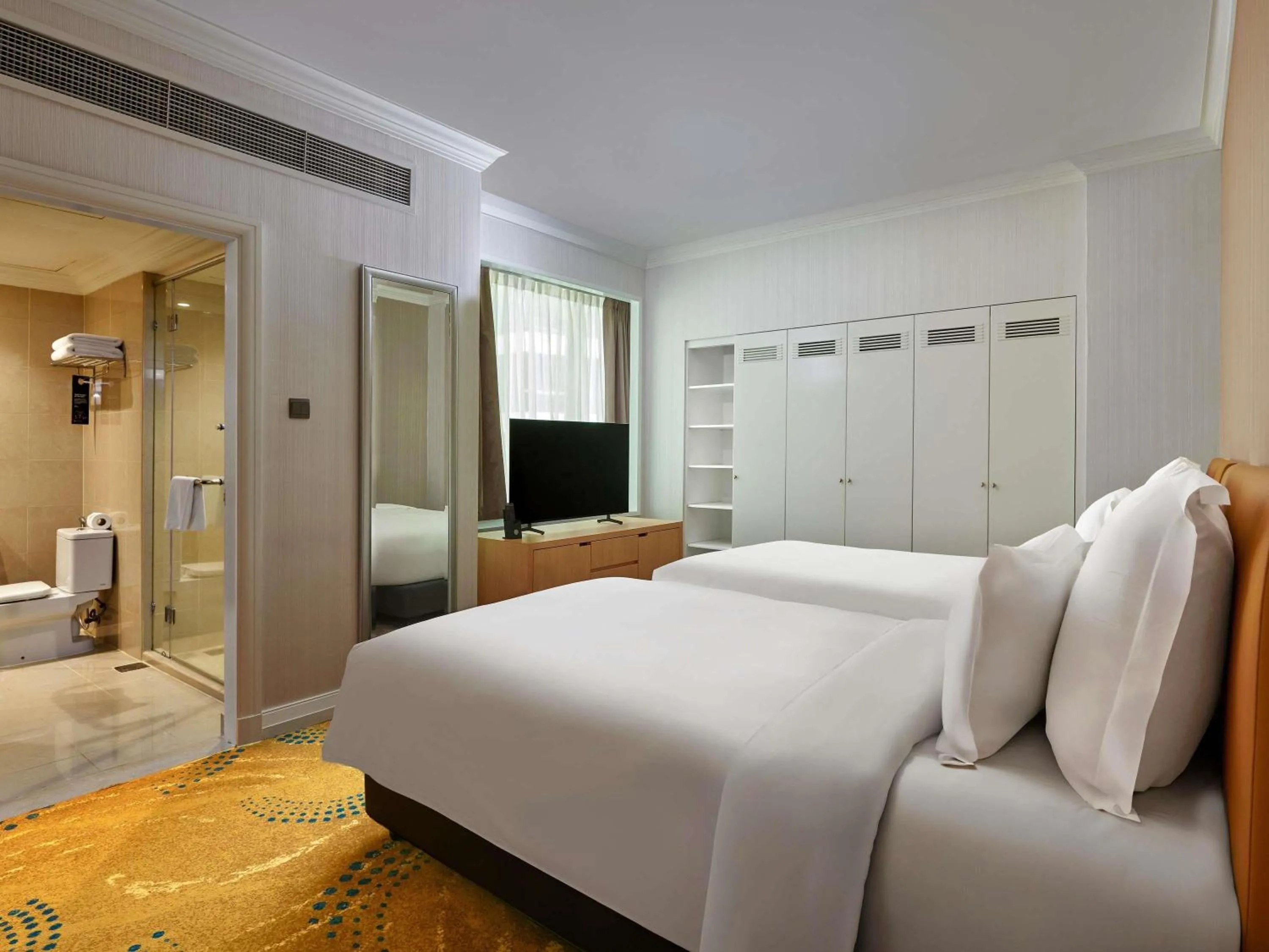Bedroom, Bed in Pullman Kuala Lumpur City Centre Hotel & Residences
