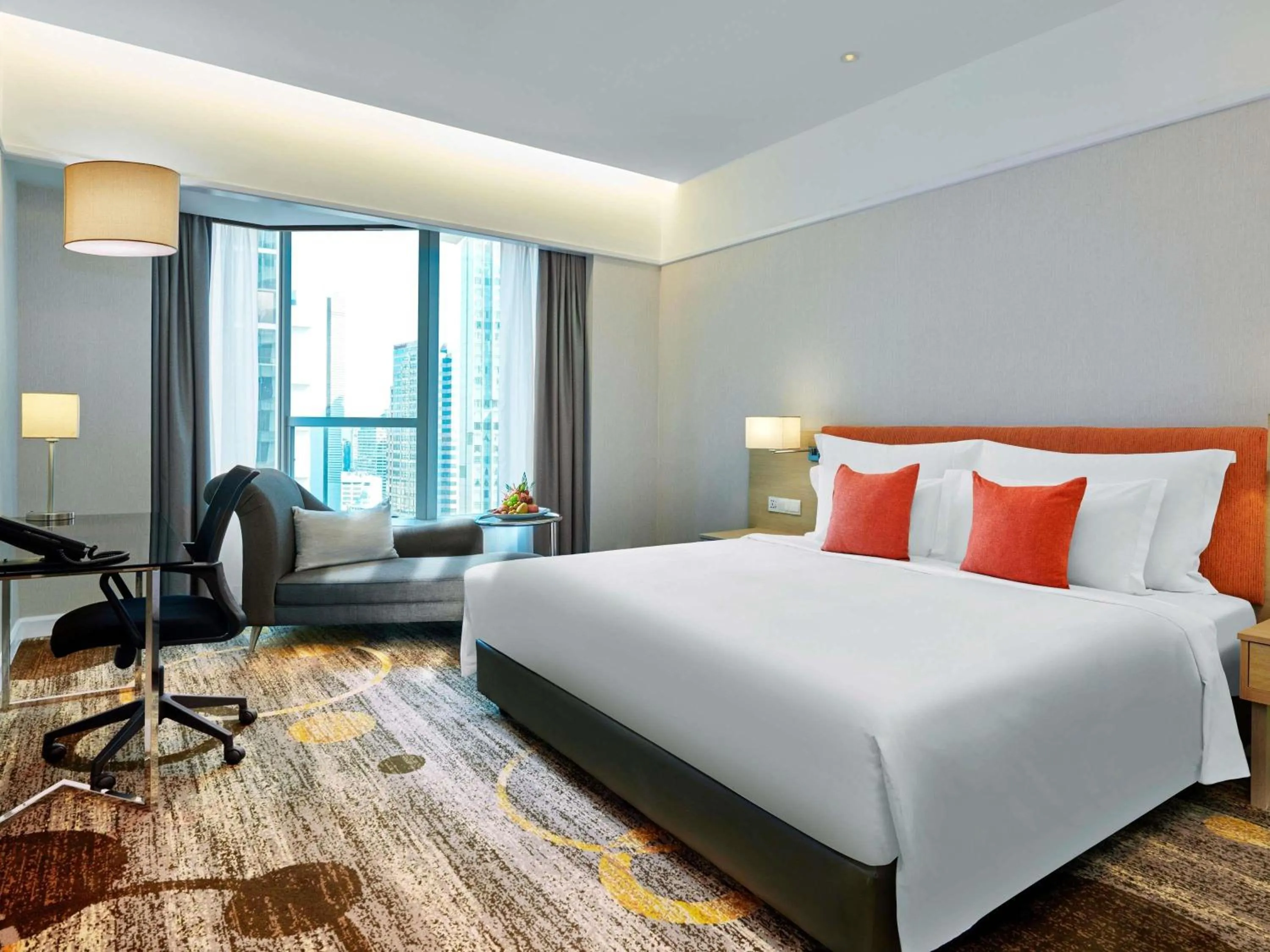 Bedroom, Bed in Pullman Kuala Lumpur City Centre Hotel & Residences