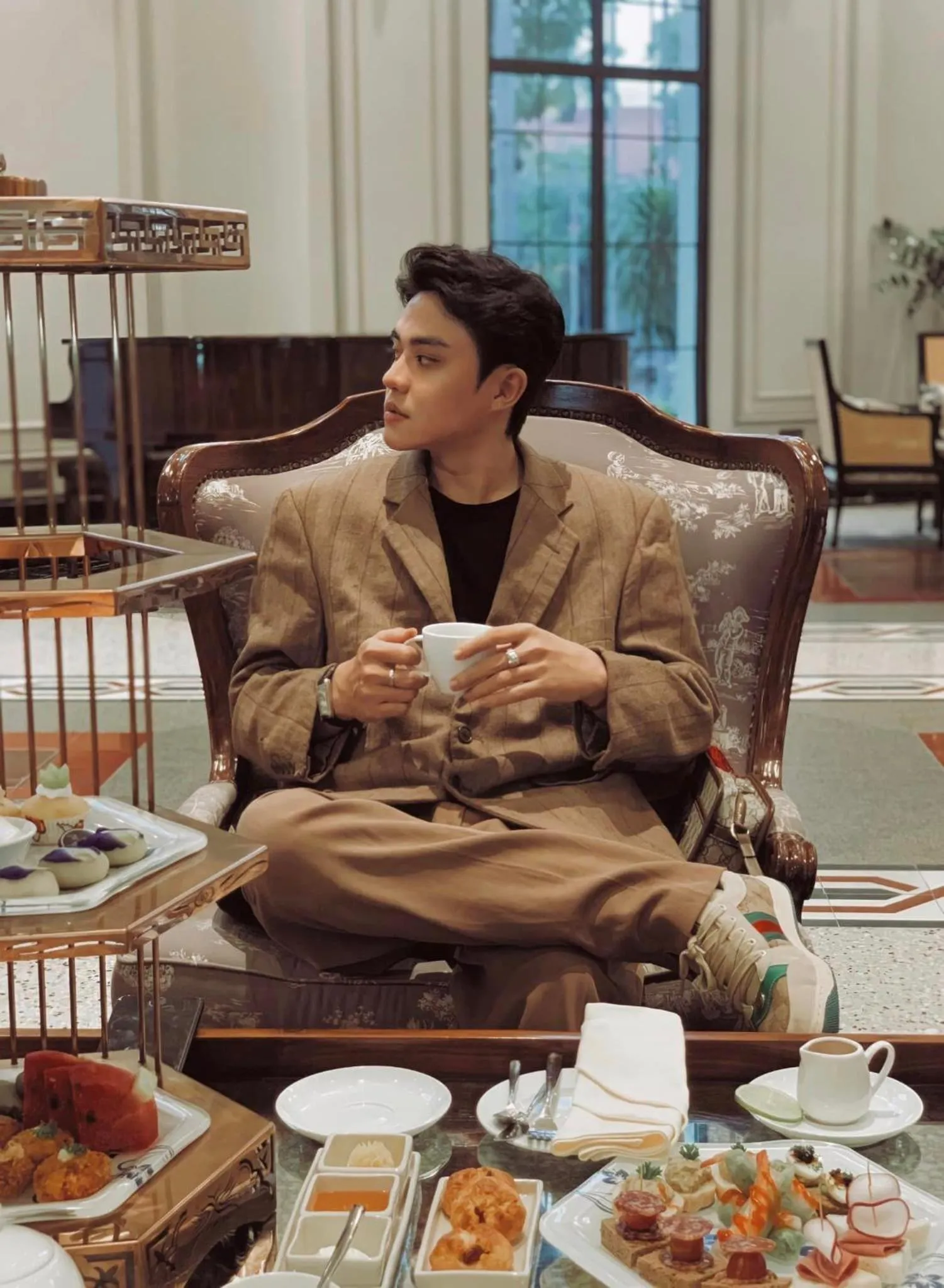 Food and drinks in Silk Path Grand Hue Hotel