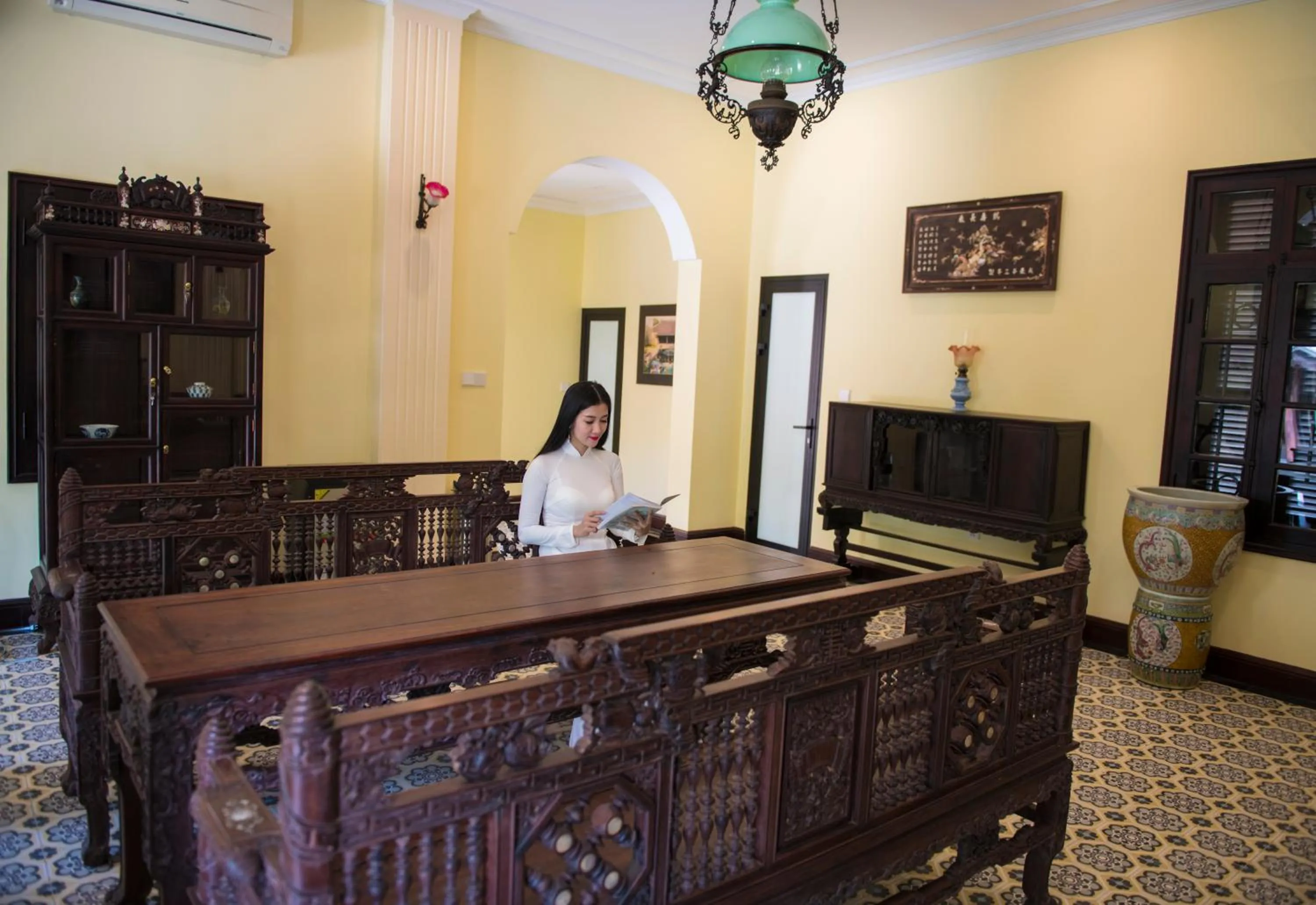 People in Silk Path Grand Hue Hotel