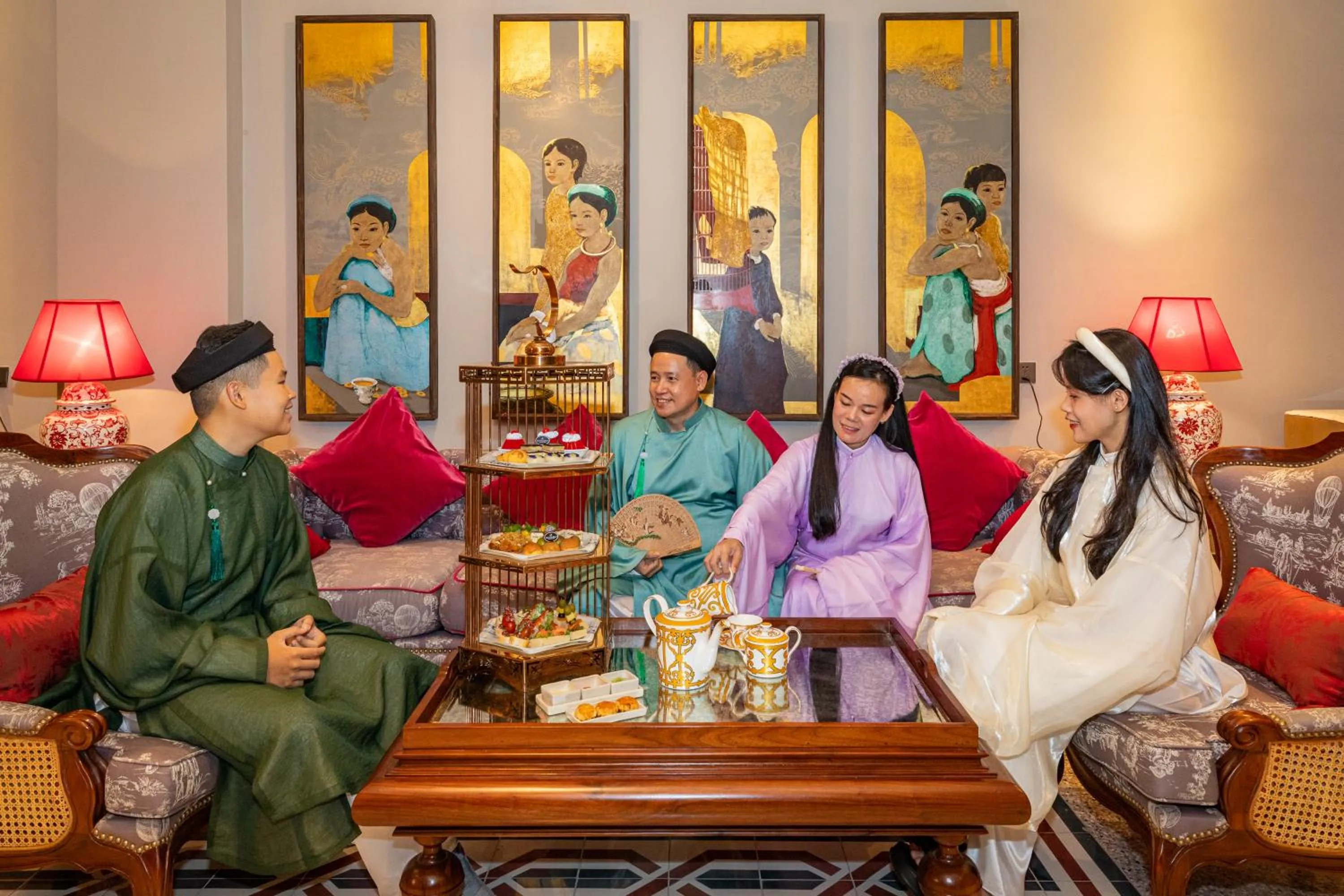 Lounge or bar in Silk Path Grand Hue Hotel