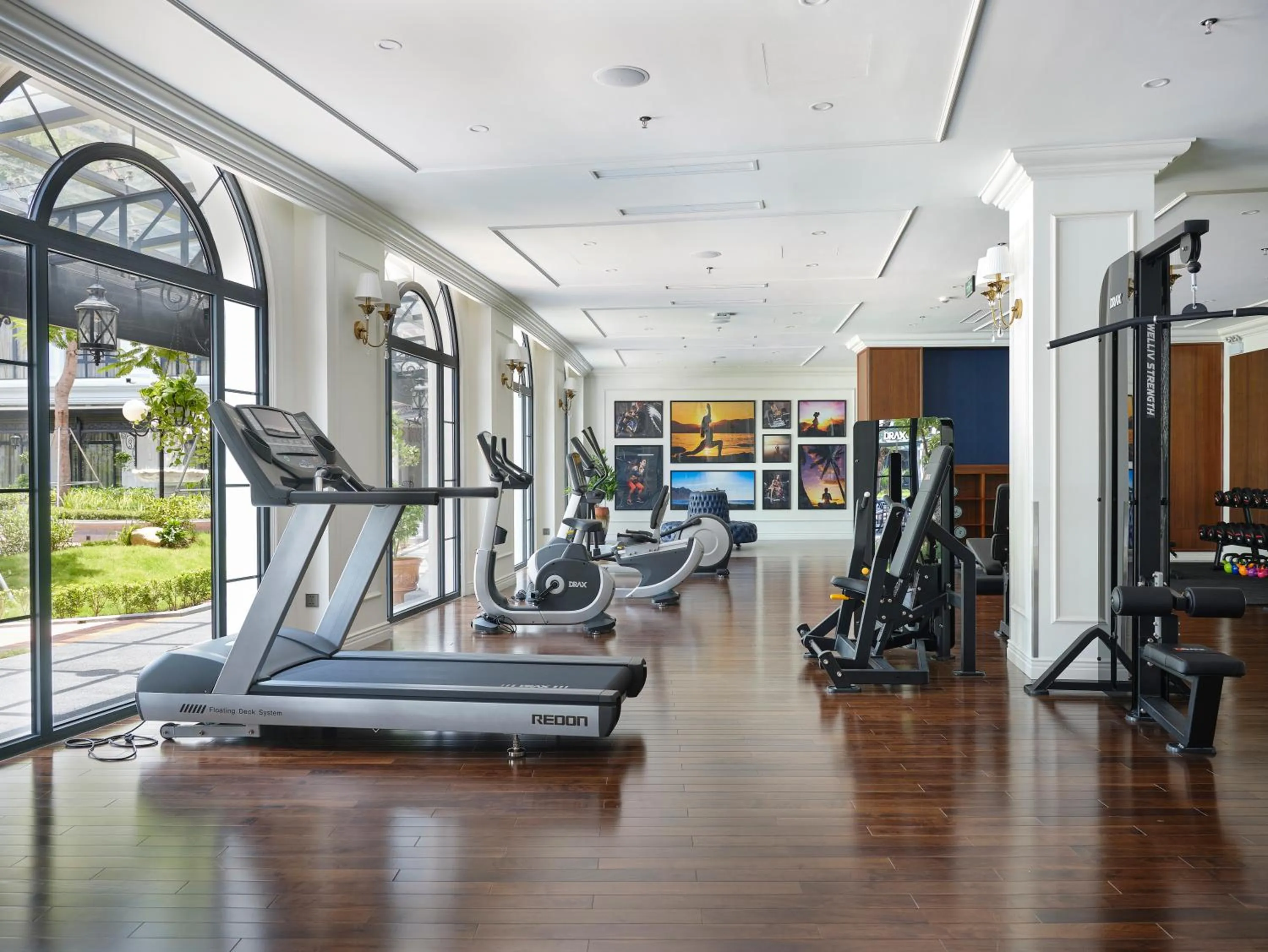 Fitness centre/facilities in Silk Path Grand Hue Hotel