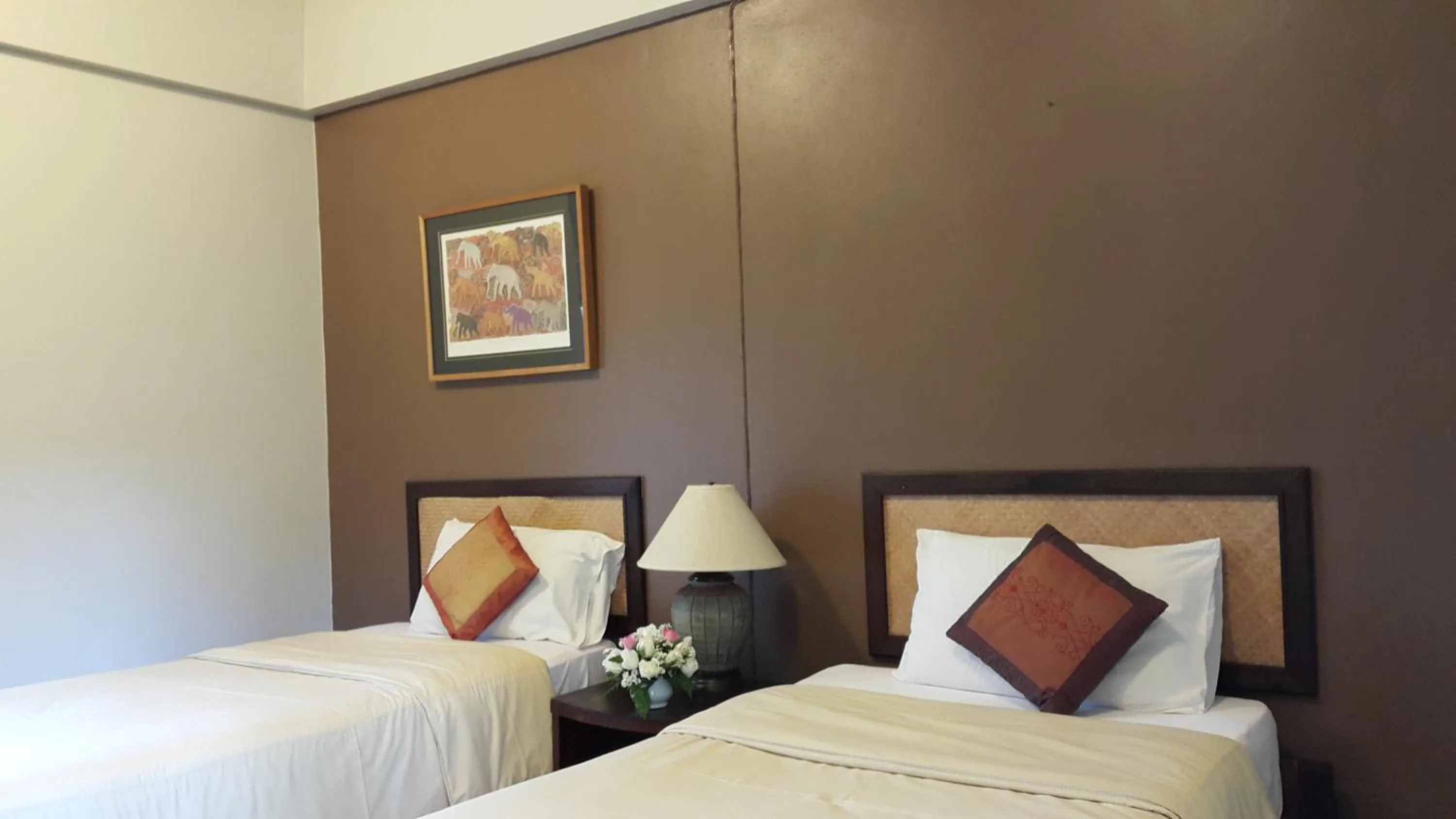 Bed in Baan Warabordee