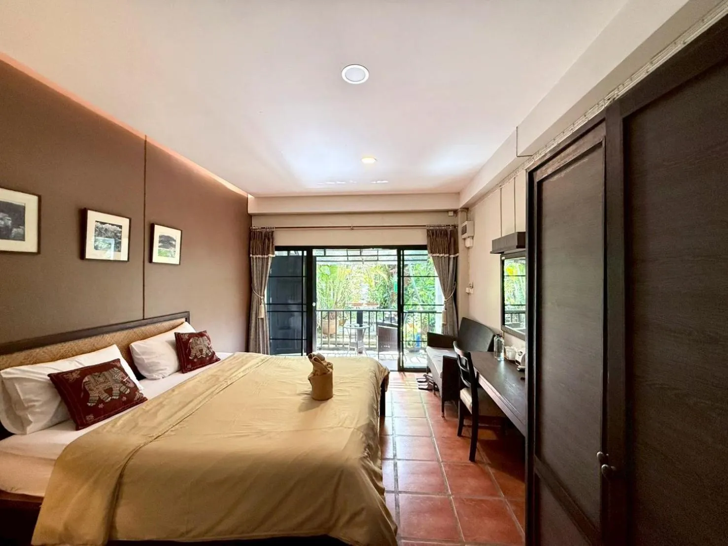 Bedroom, Bed in Baan Warabordee Hotel