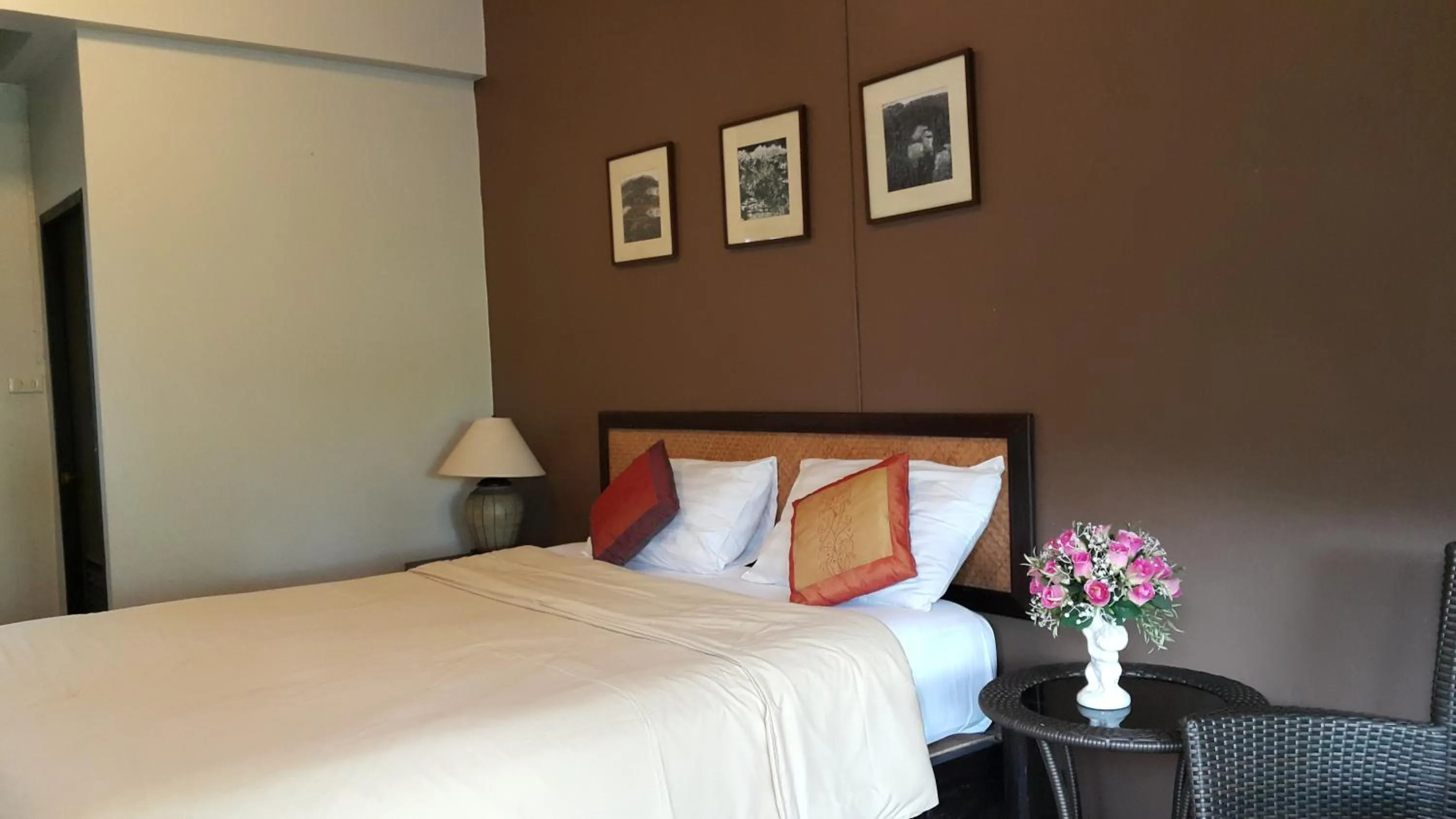 Bed in Baan Warabordee