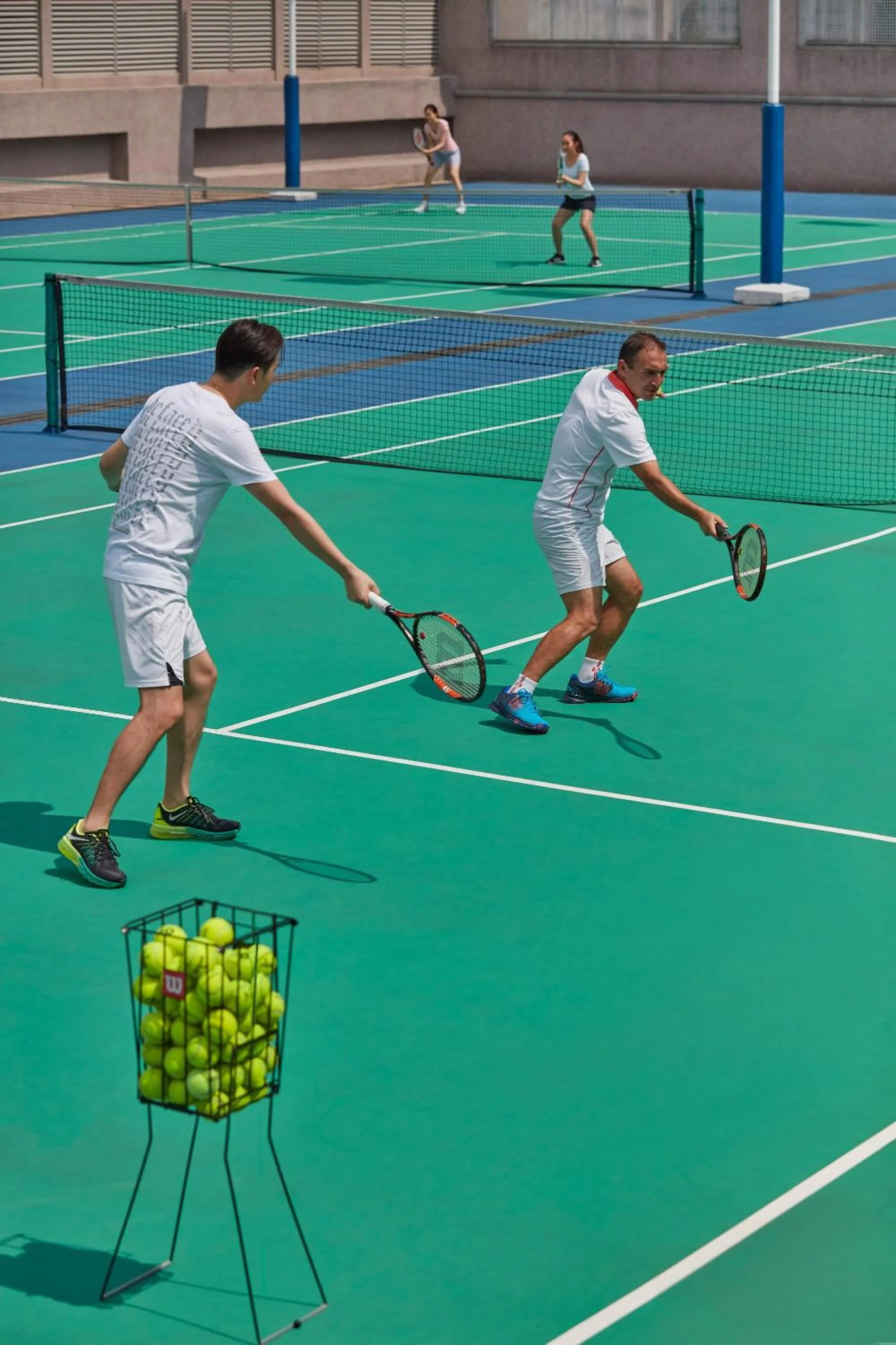 Tennis court in Mandarin Oriental, Kuala Lumpur