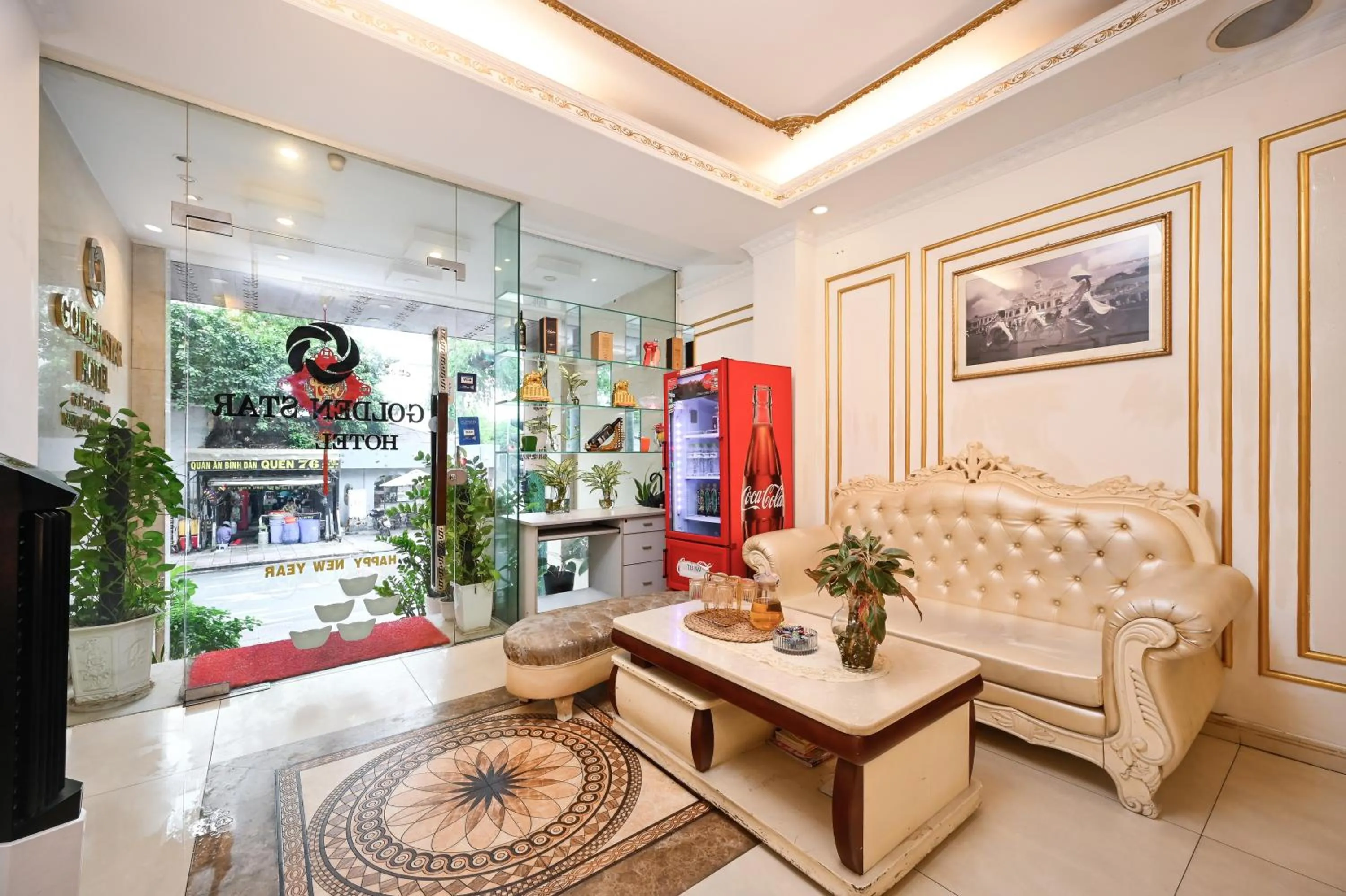 Lobby or reception in Golden Star Hotel