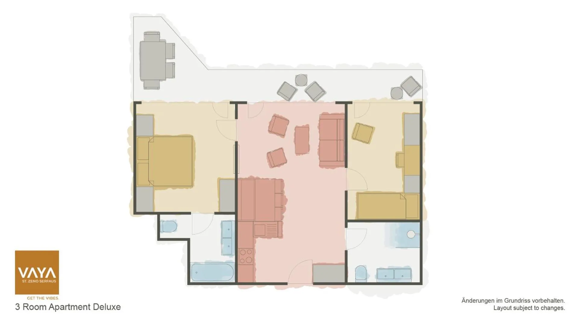 Floor plan in VAYA St Zeno Serfaus