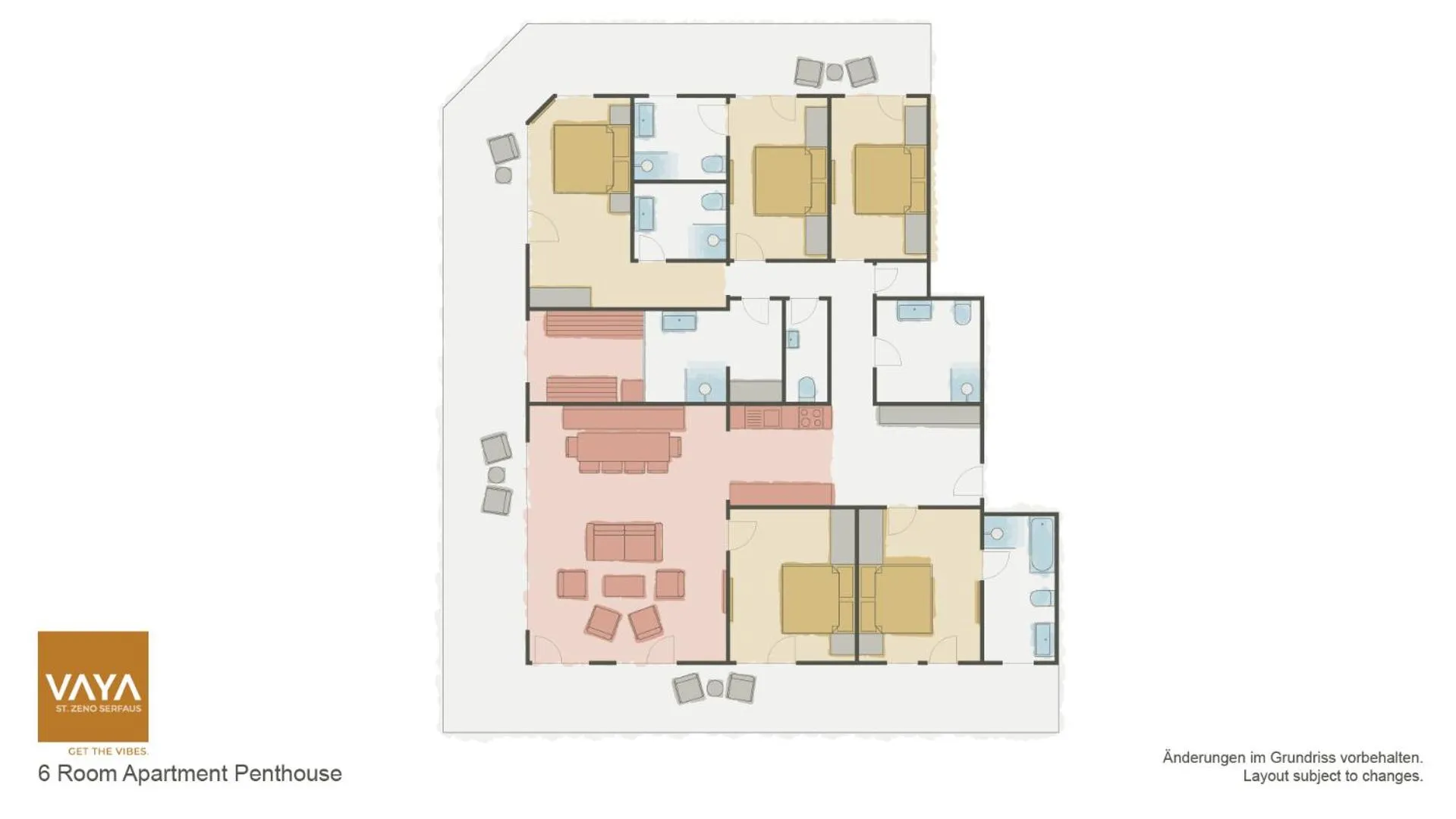Floor plan in VAYA St Zeno Serfaus