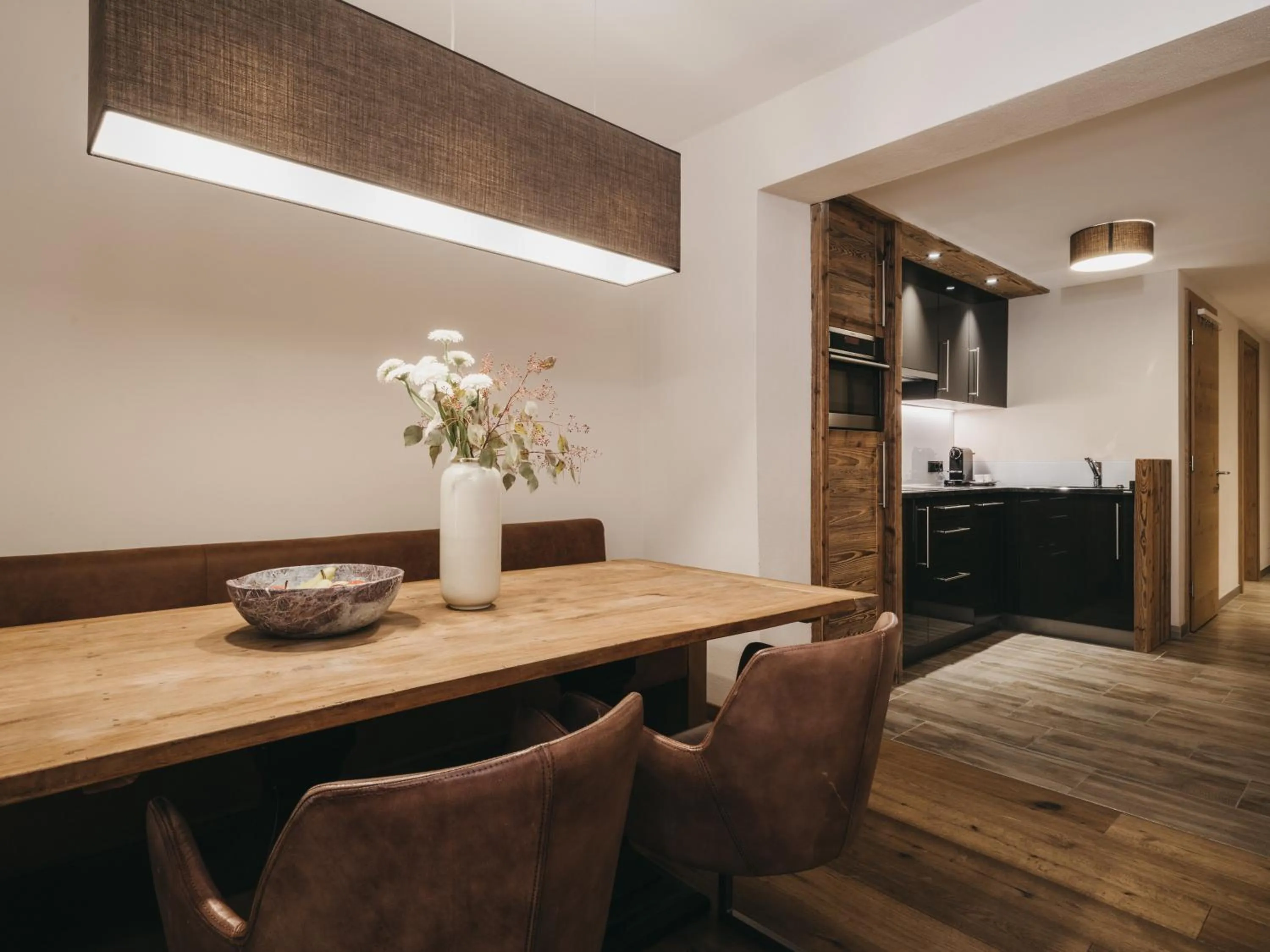 Kitchen or kitchenette in VAYA St Zeno Serfaus