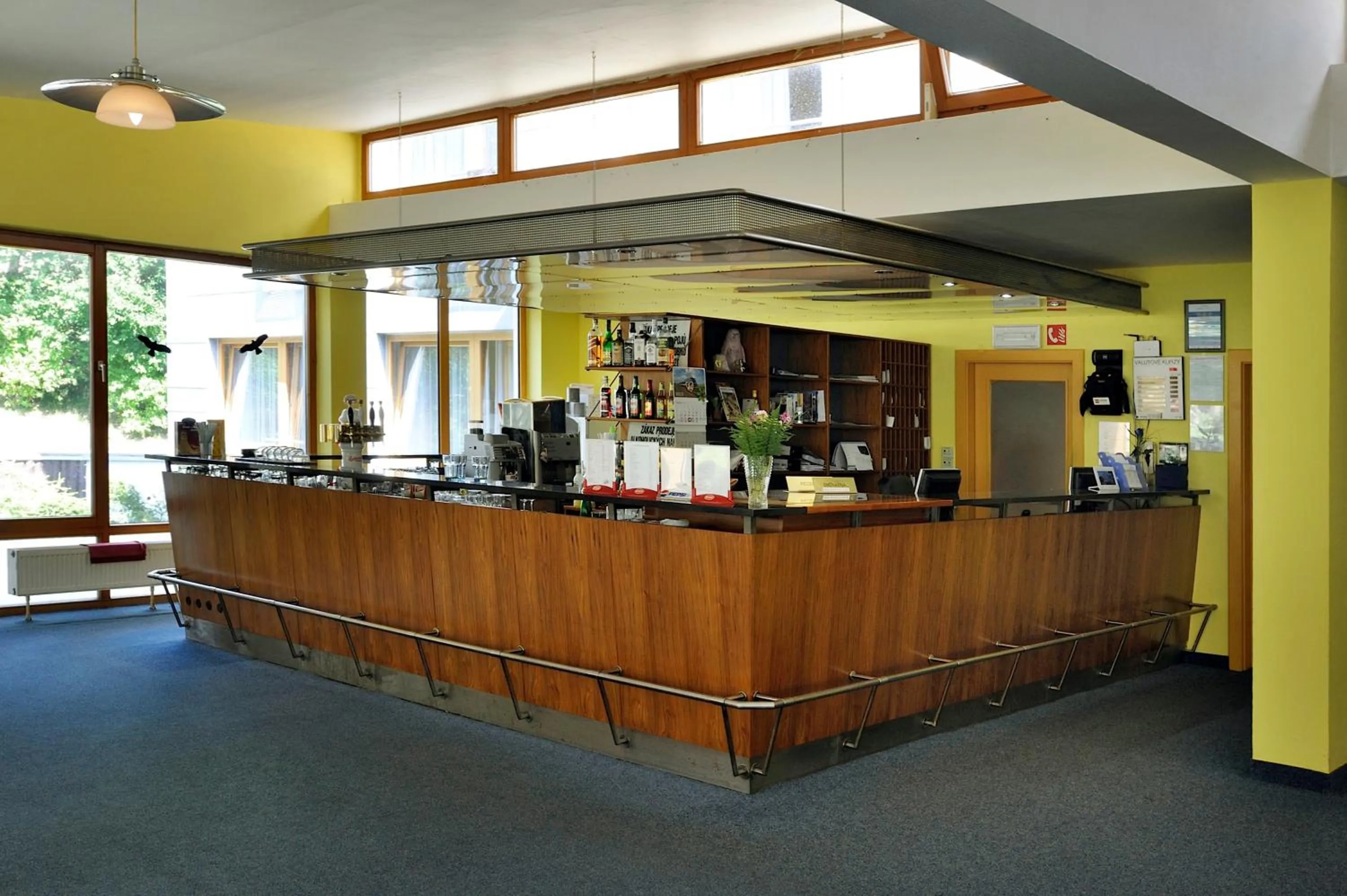 Lobby or reception in Hotel Krakonoš