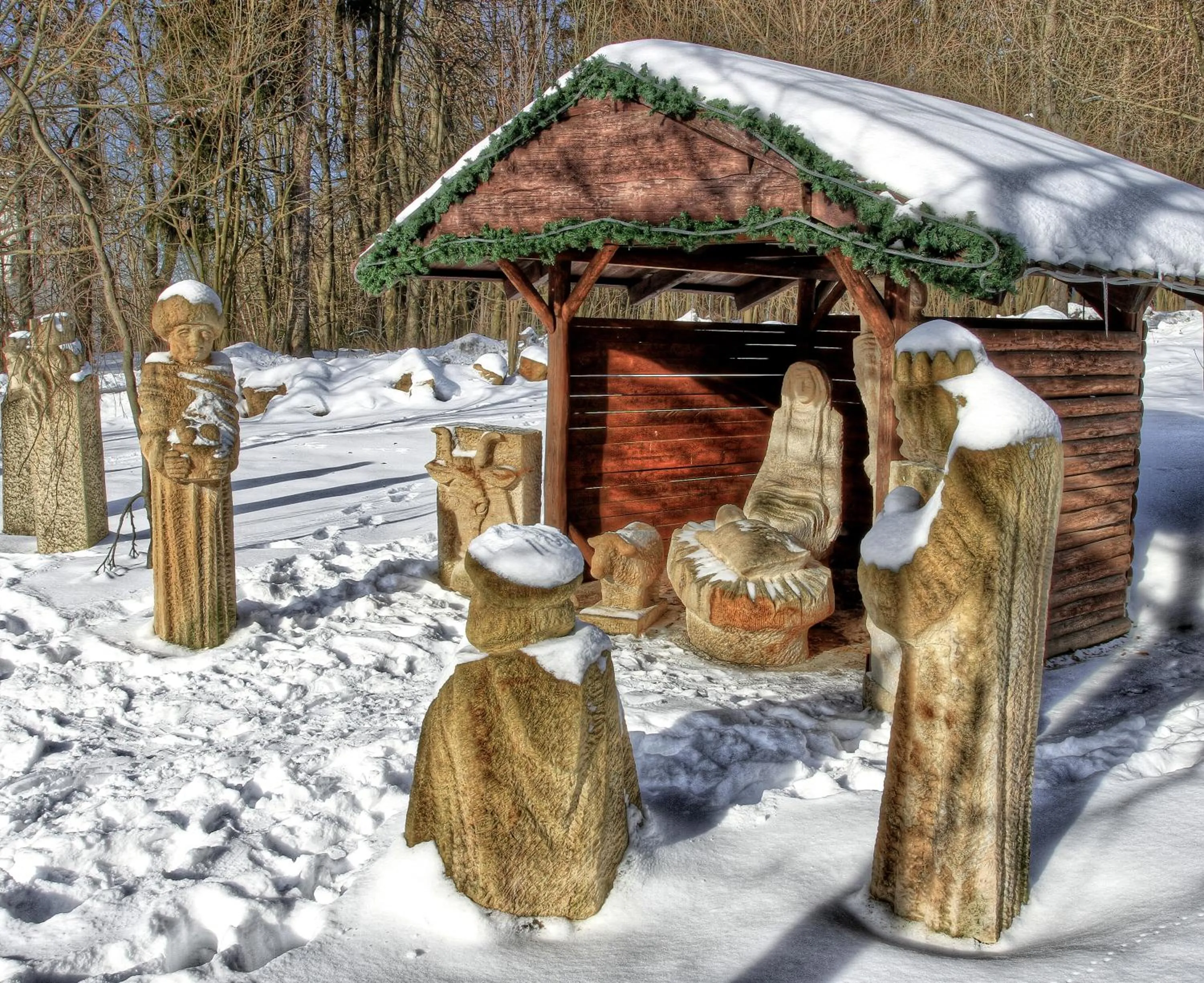 Garden in Hotel Krakonoš