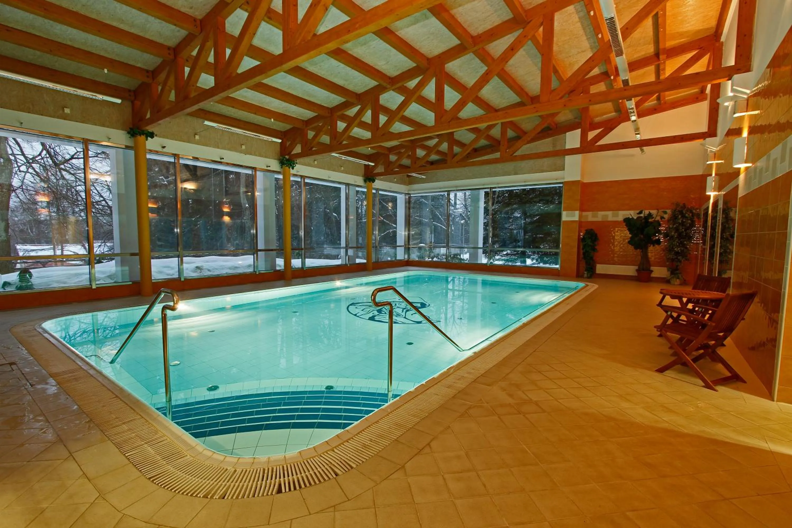 Swimming pool in Hotel Krakonoš