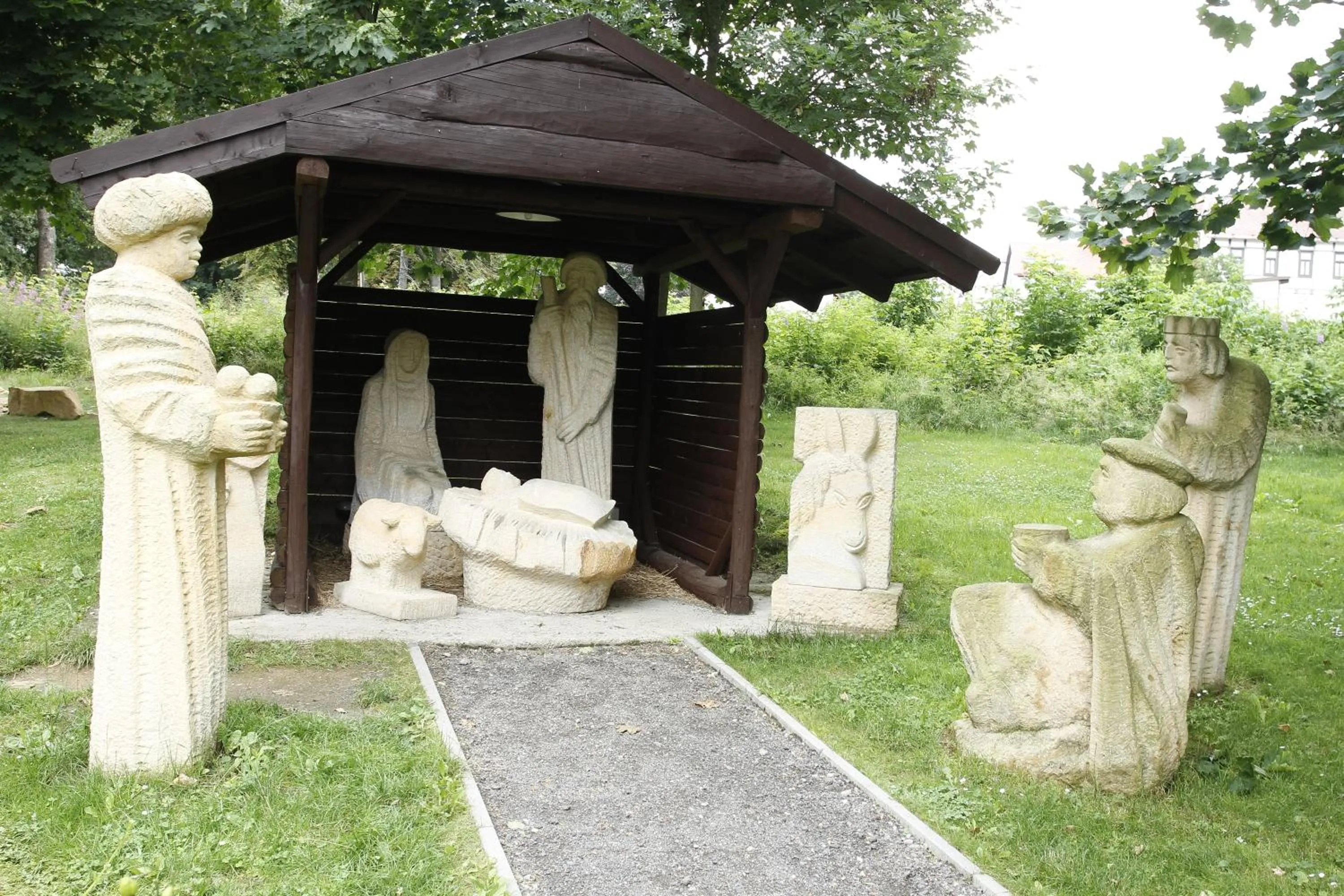 Garden in Hotel Krakonoš