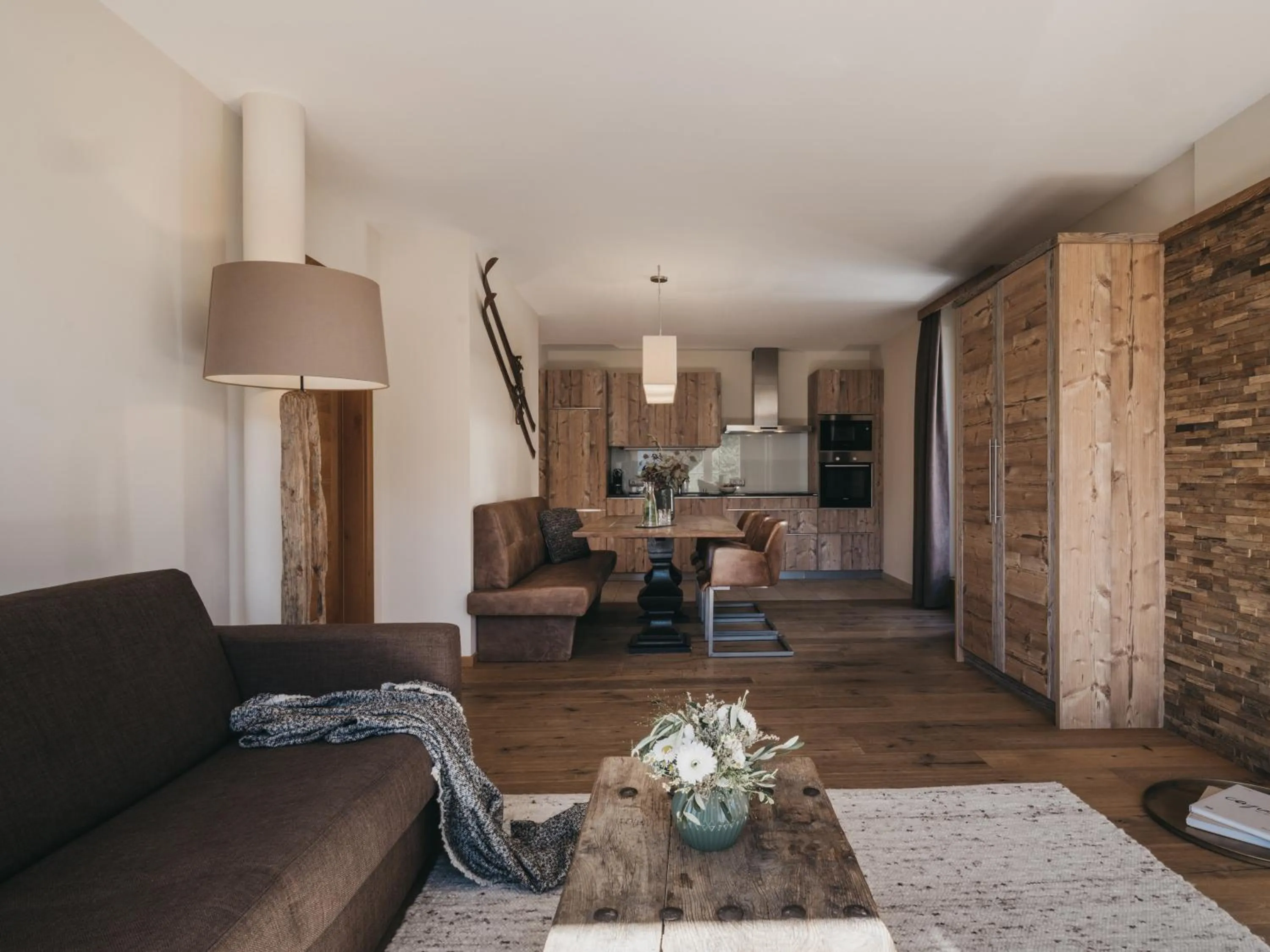 Kitchen or kitchenette in VAYA Terrazena Serfaus