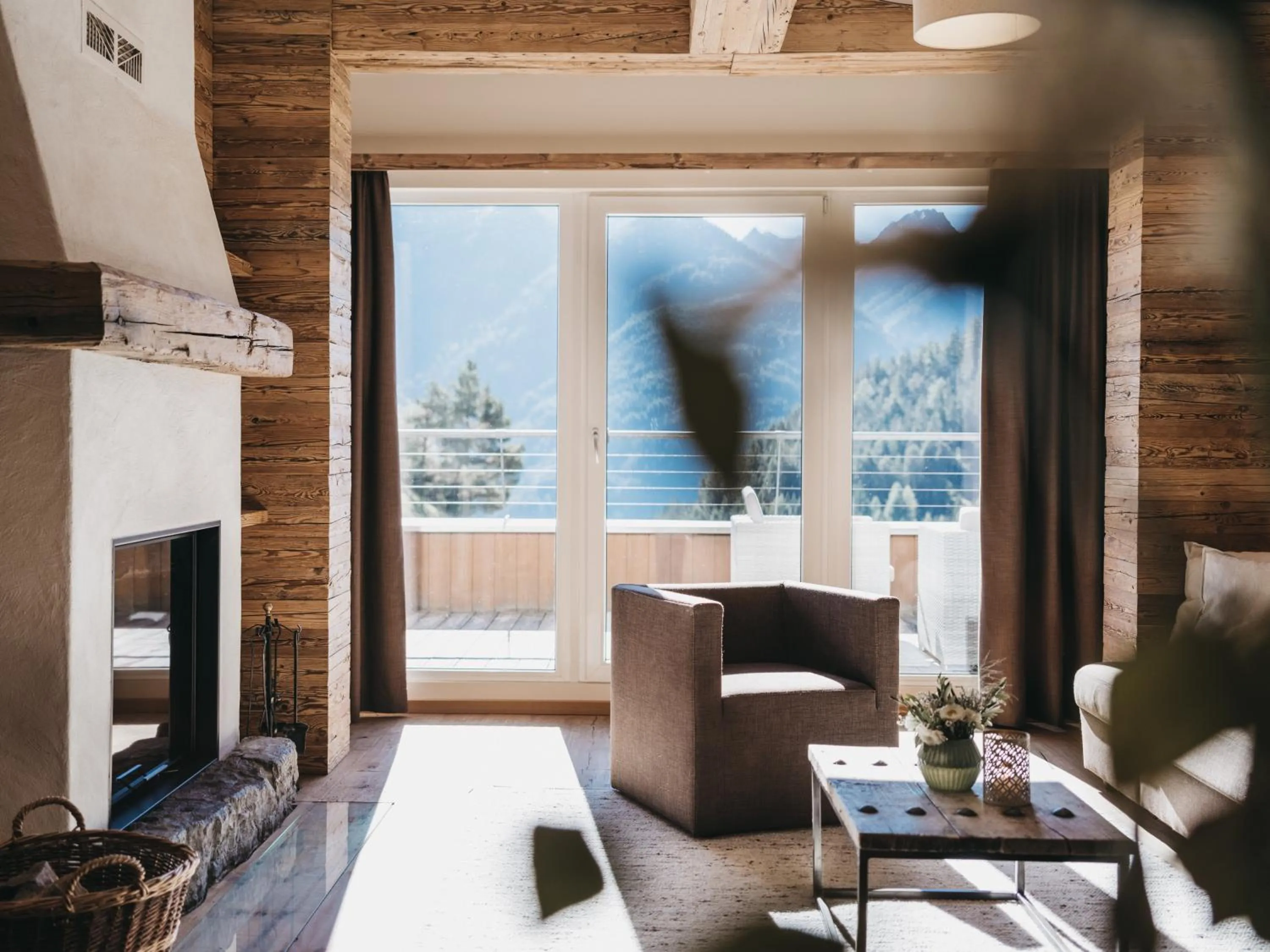 View (from property/room) in VAYA Terrazena Serfaus