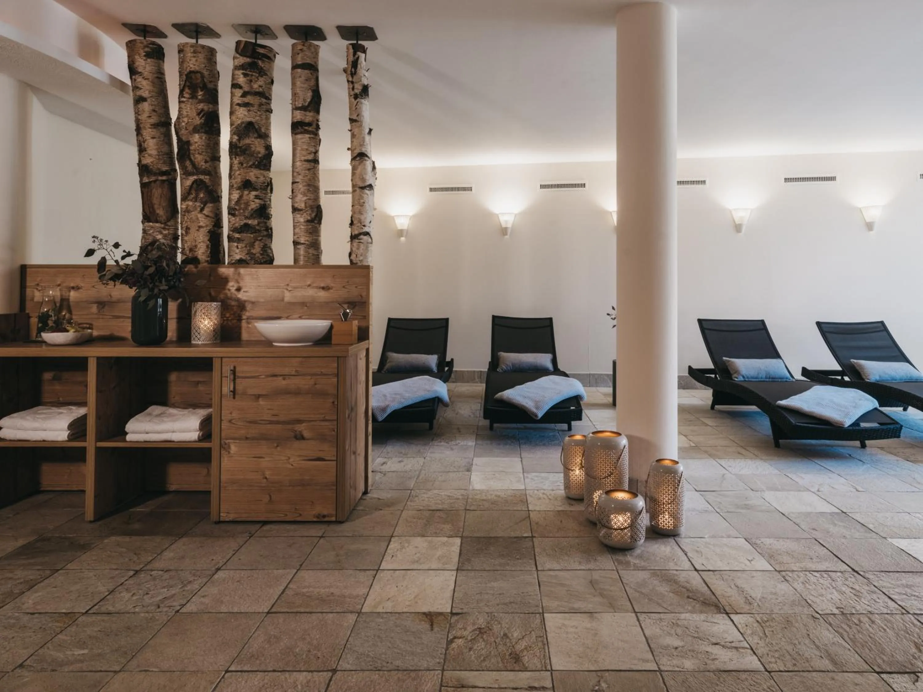 Spa and wellness centre/facilities in VAYA Terrazena Serfaus