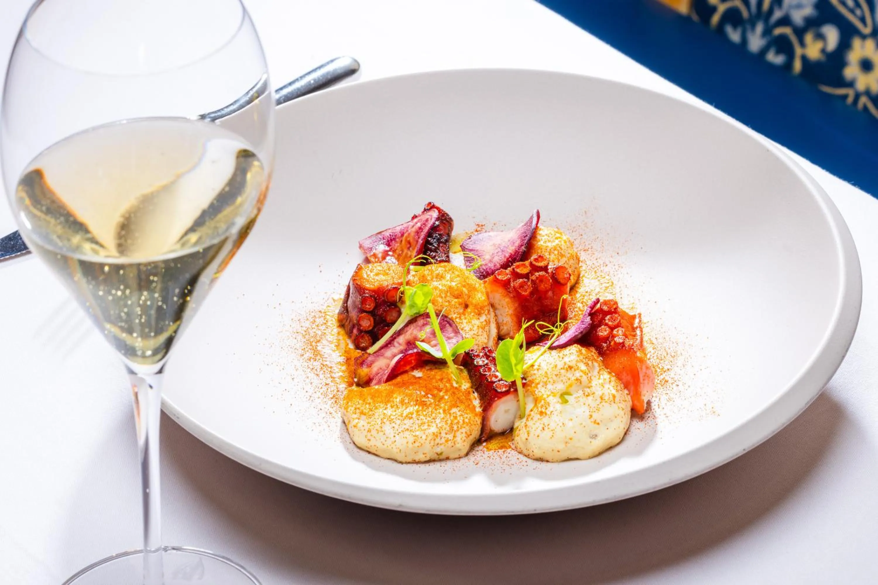 Food close-up in Hotel Flora