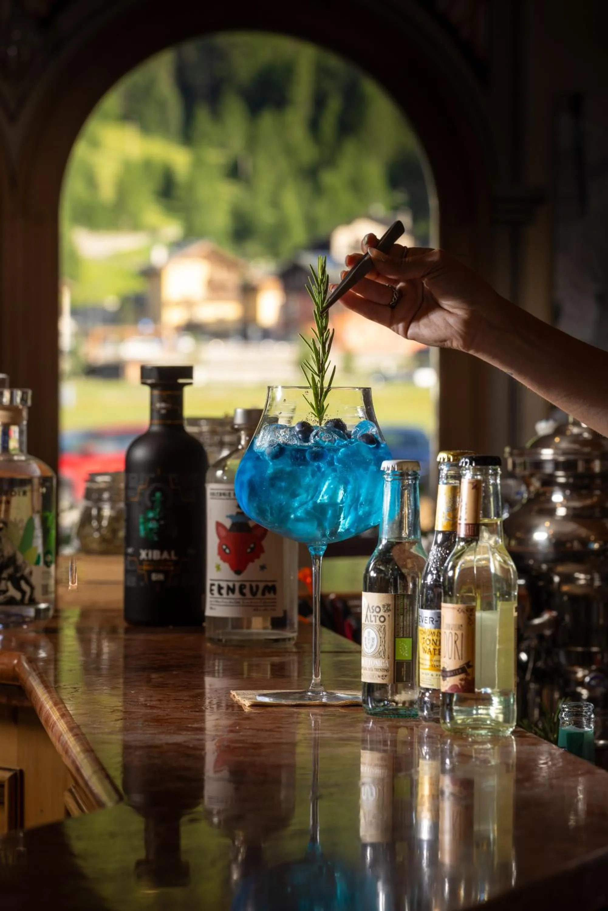 Lounge or bar in Hotel Flora