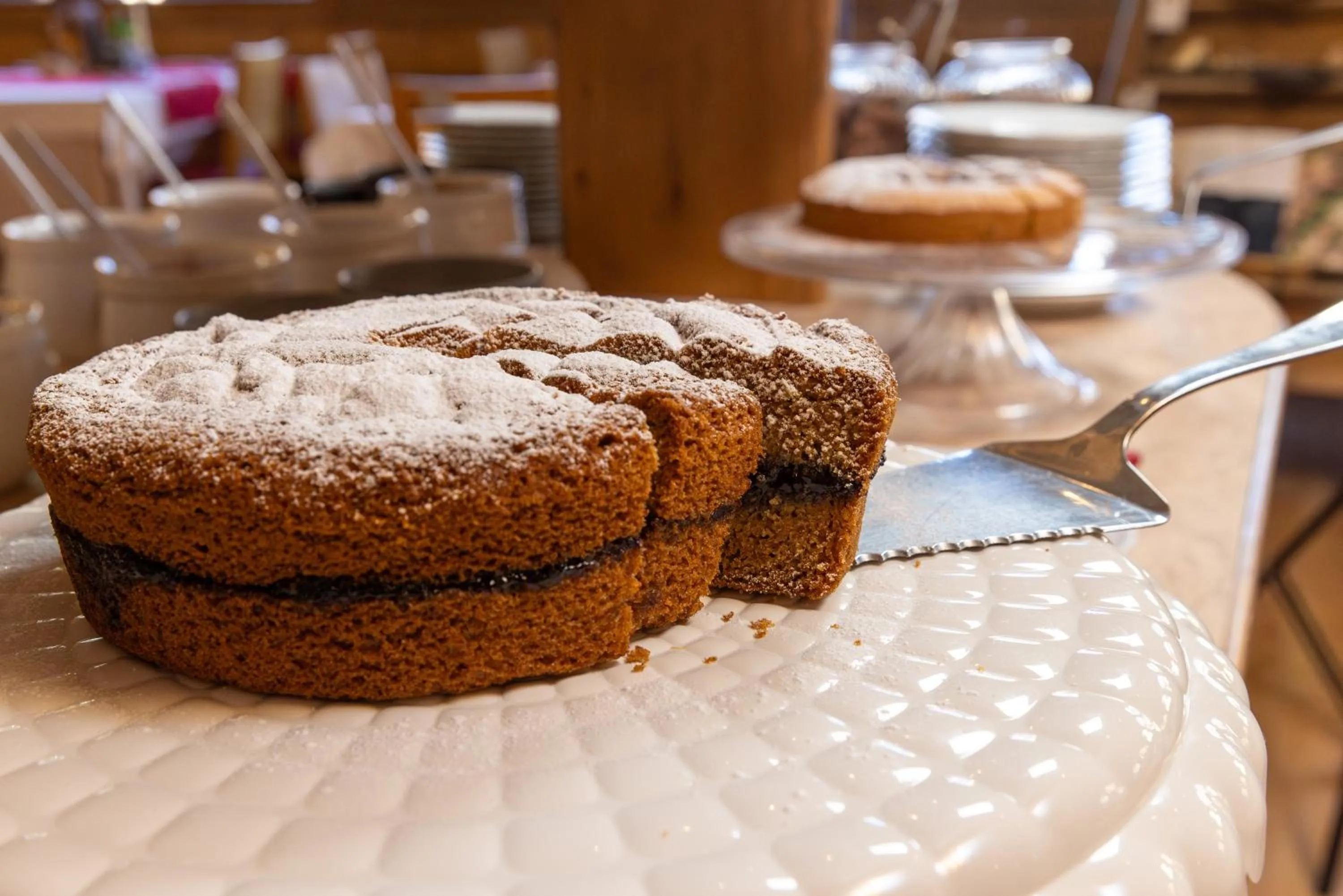 Breakfast in Hotel Flora