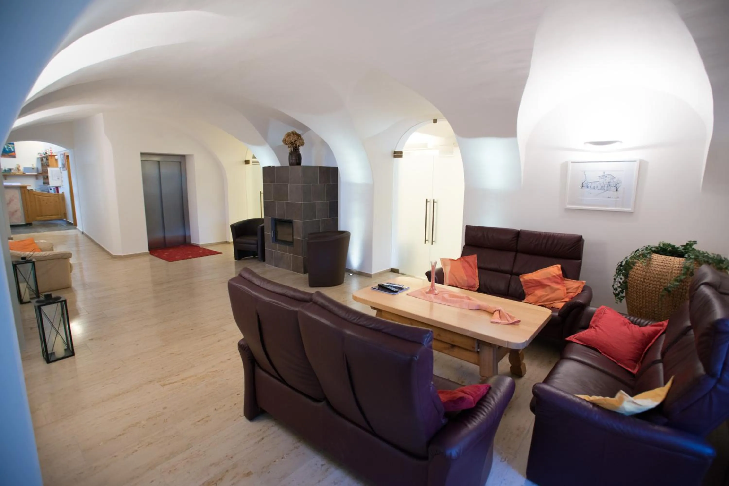 Lobby or reception in Hotel Vösenhuber