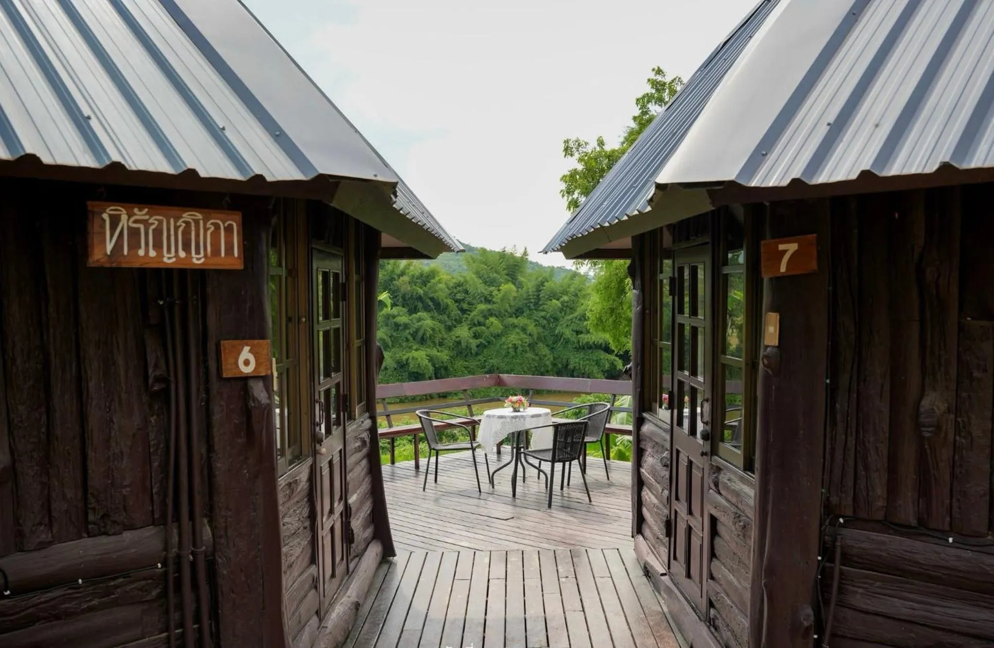 Balcony/Terrace in Pung-Waan Resort