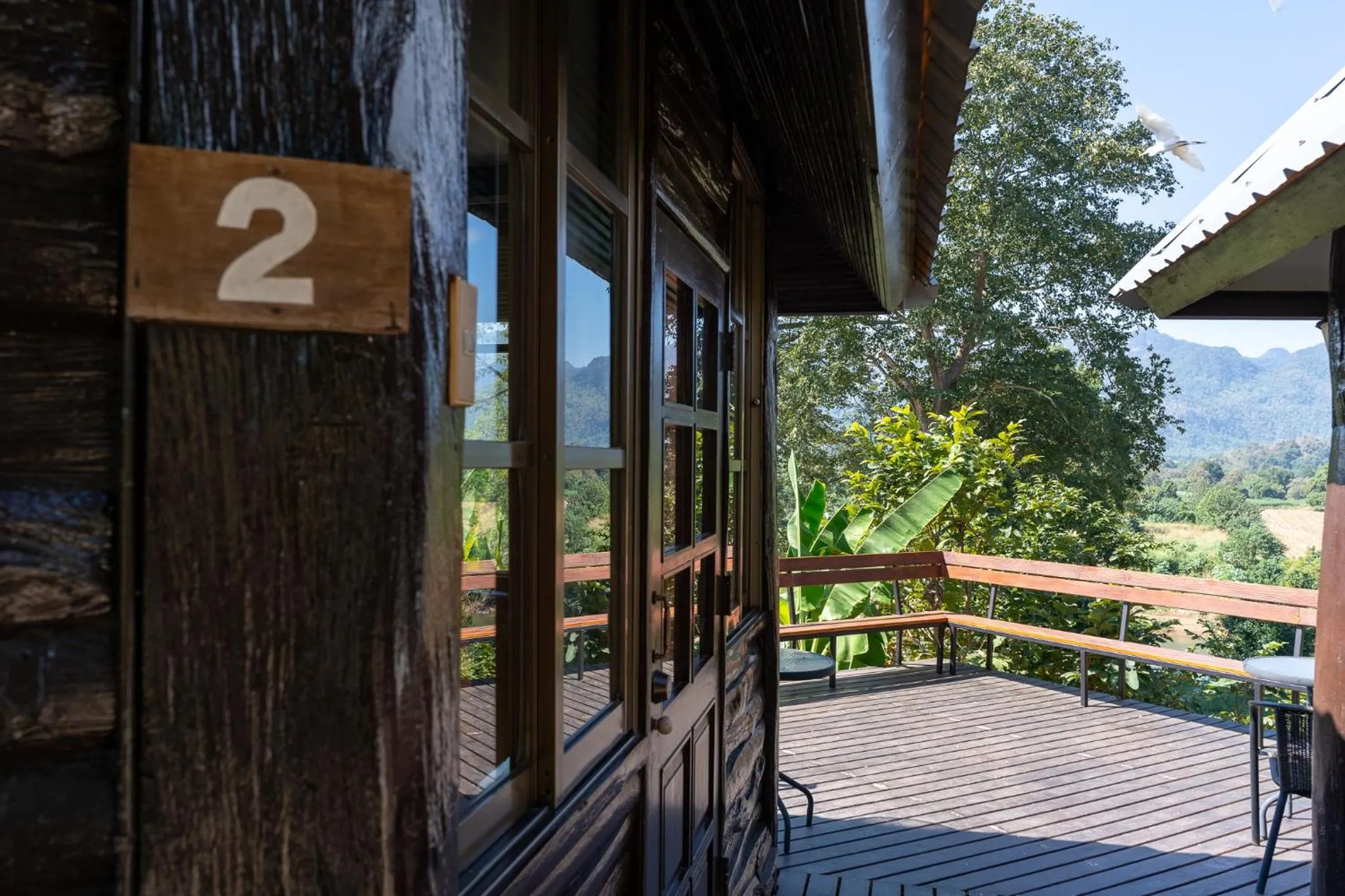 Balcony/Terrace in Pung-Waan Resort